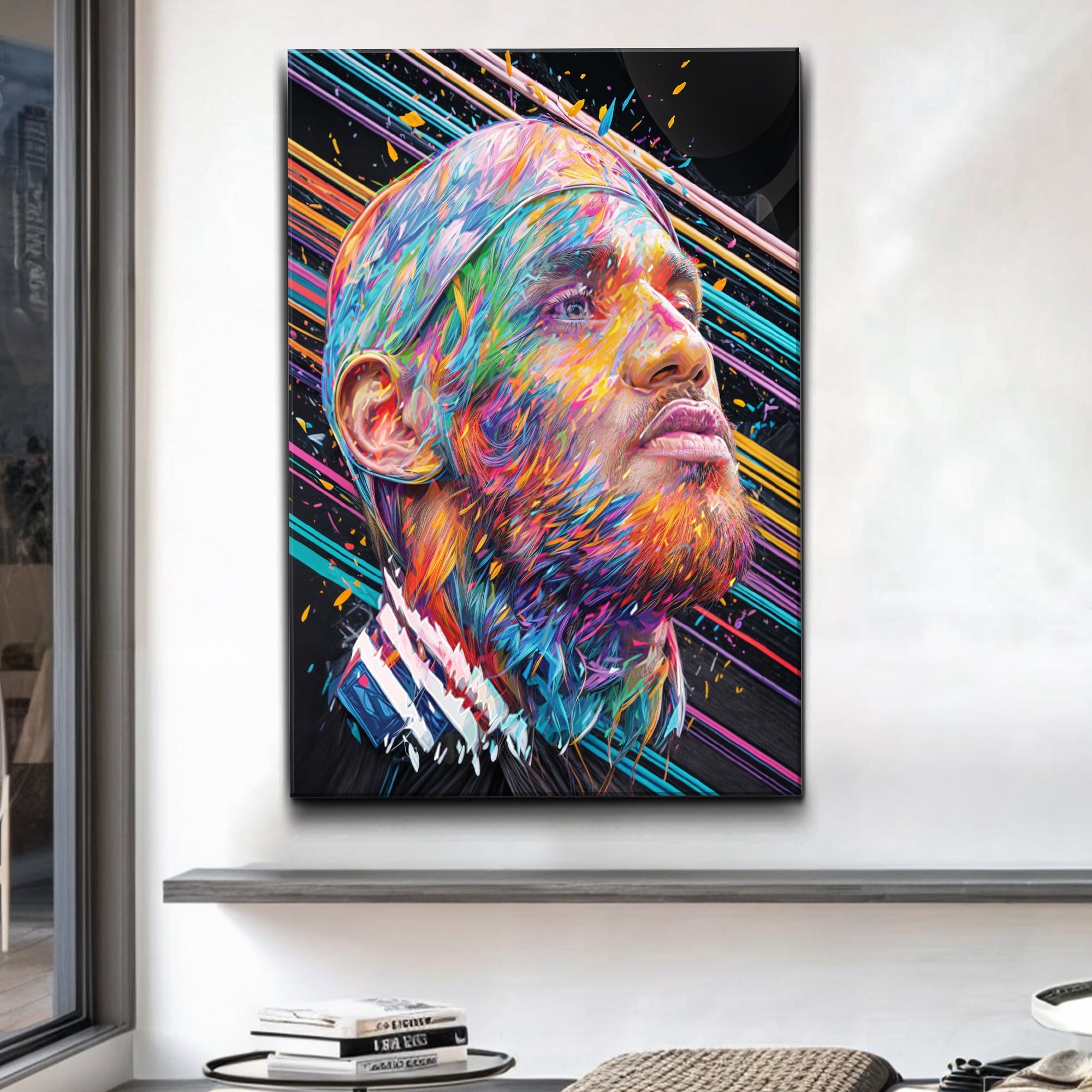 Glowing Determination - Sport Wall Art on sale at MyriadMart