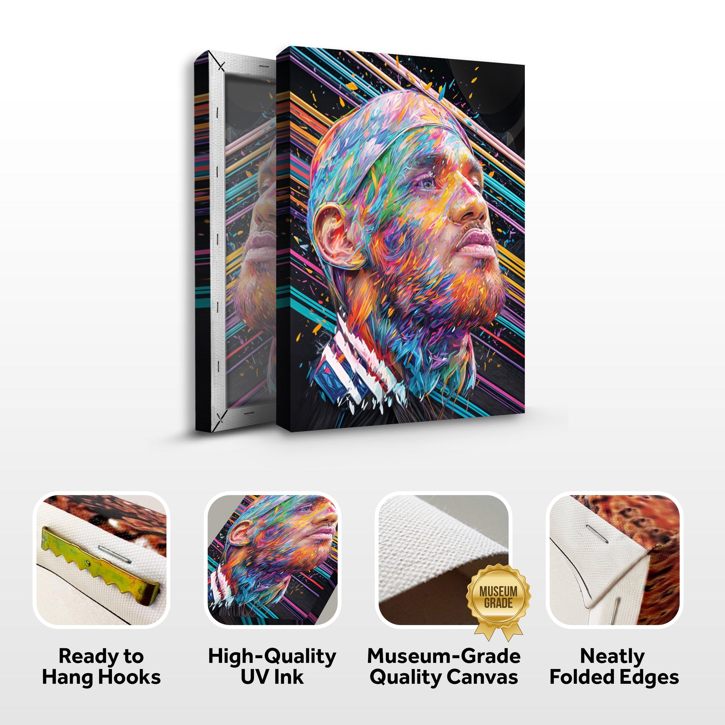 Glowing Determination - Sport Wall Art on sale at MyriadMart