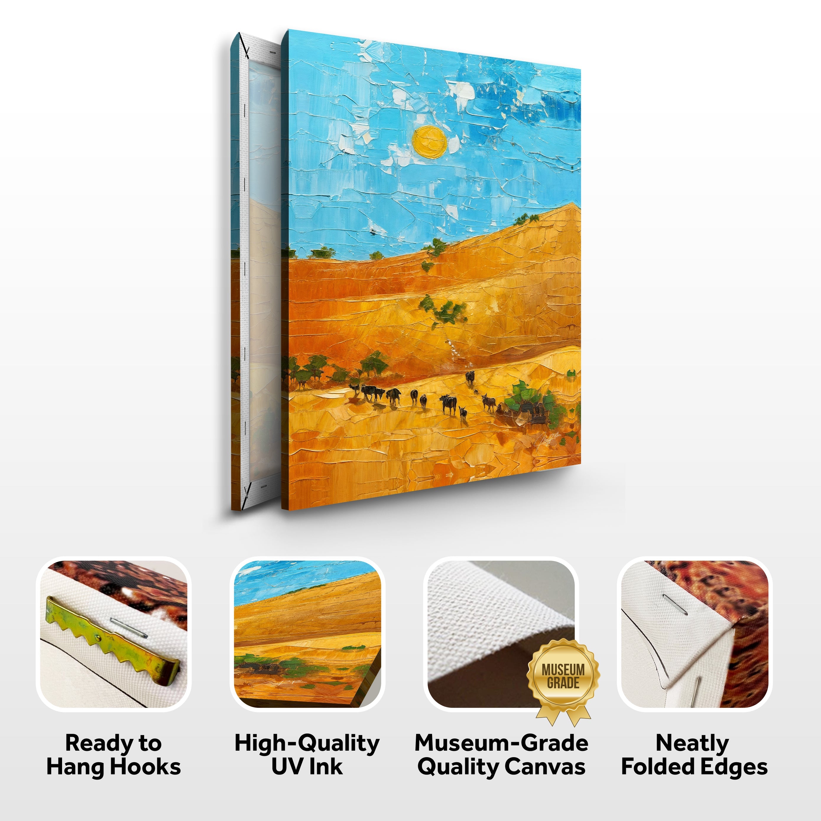 Canvas Print: "Savannah Daze" on sale at MyriadMart