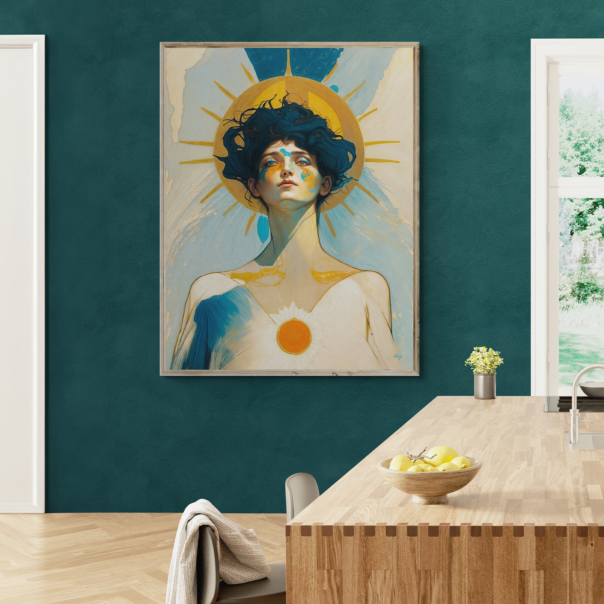 Canvas Print: "Solar Serenity II" on sale at MyriadMart