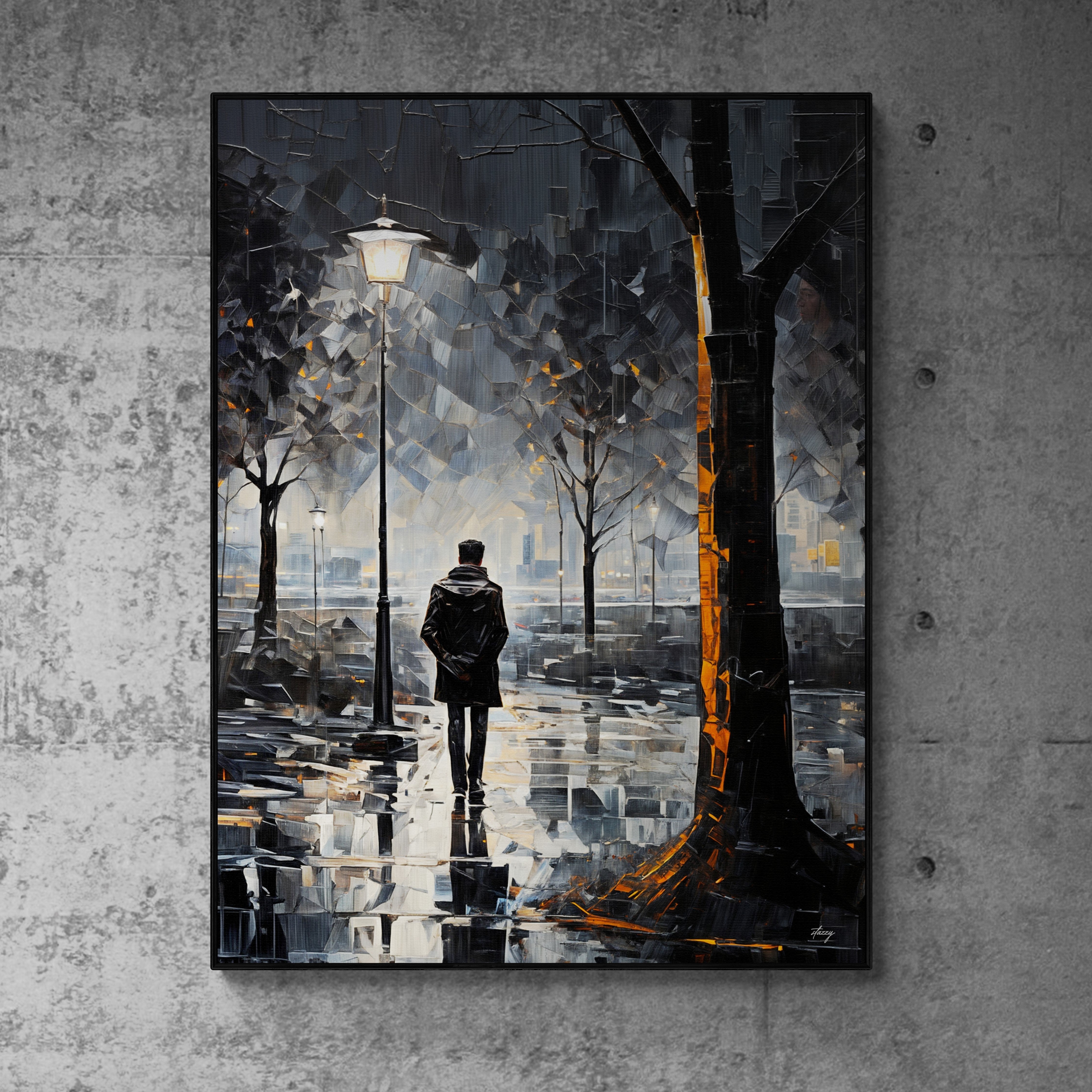 Canvas Print: "Solitary Reflection" on sale at MyriadMart