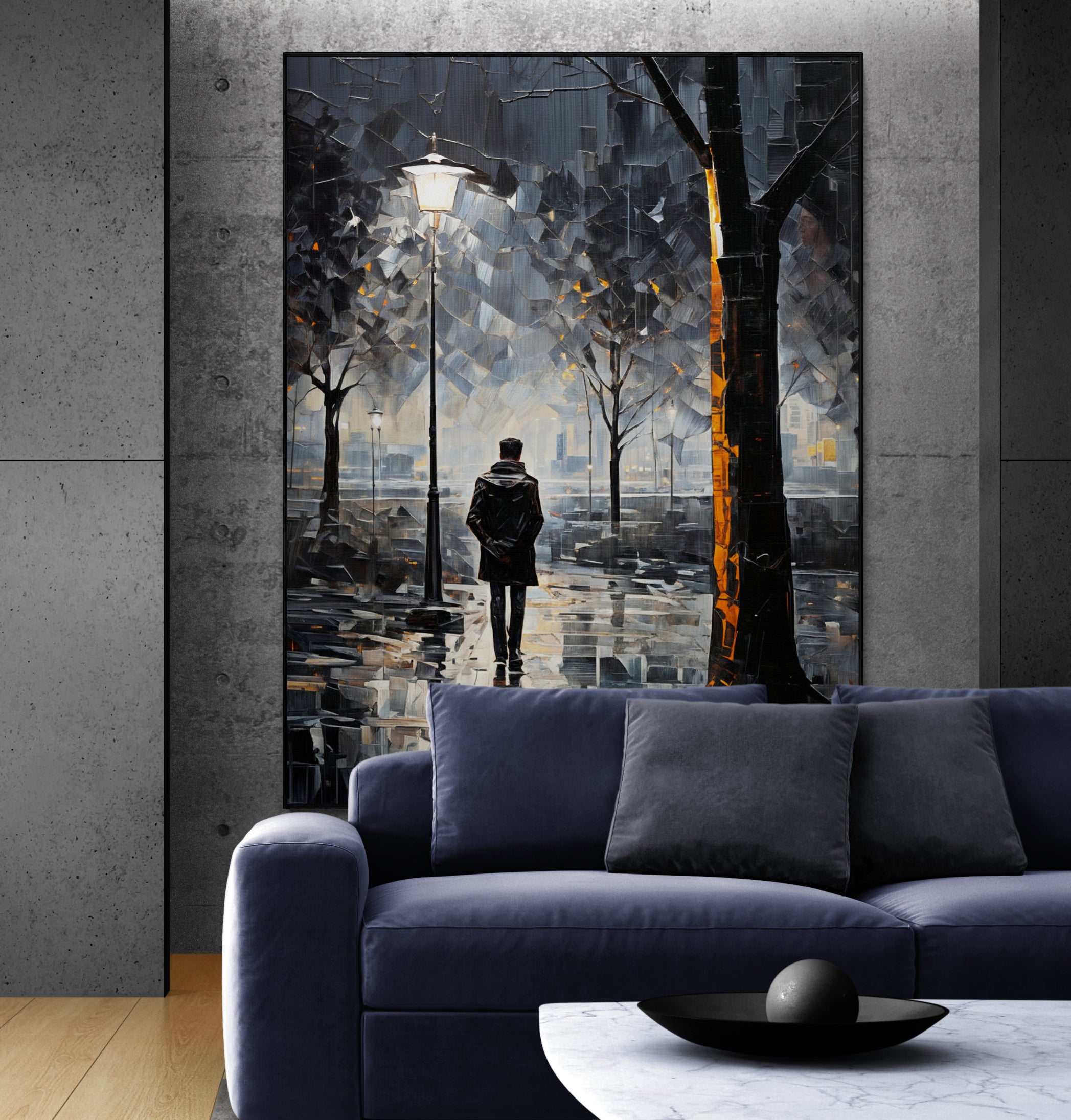 Canvas Print: "Solitary Reflection" on sale at MyriadMart