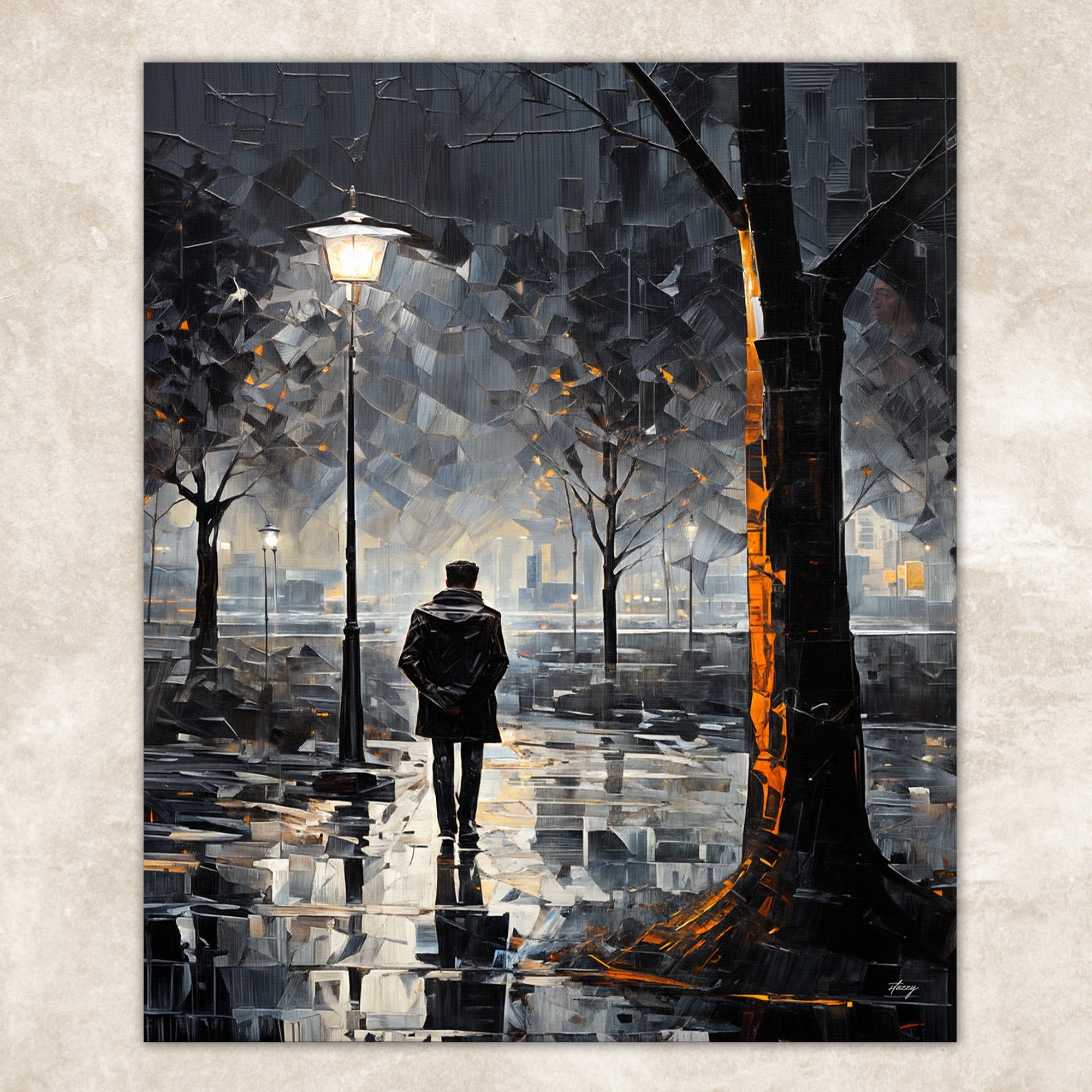 Canvas Print: "Solitary Reflection" on sale at MyriadMart