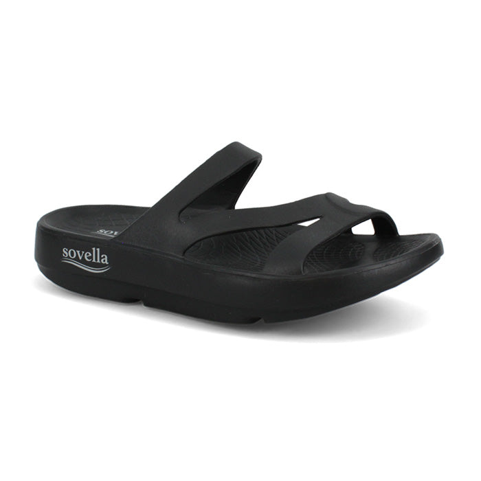 Sovella Active Recovery Sandals Women's PF Slide Black on sale at MyriadMart