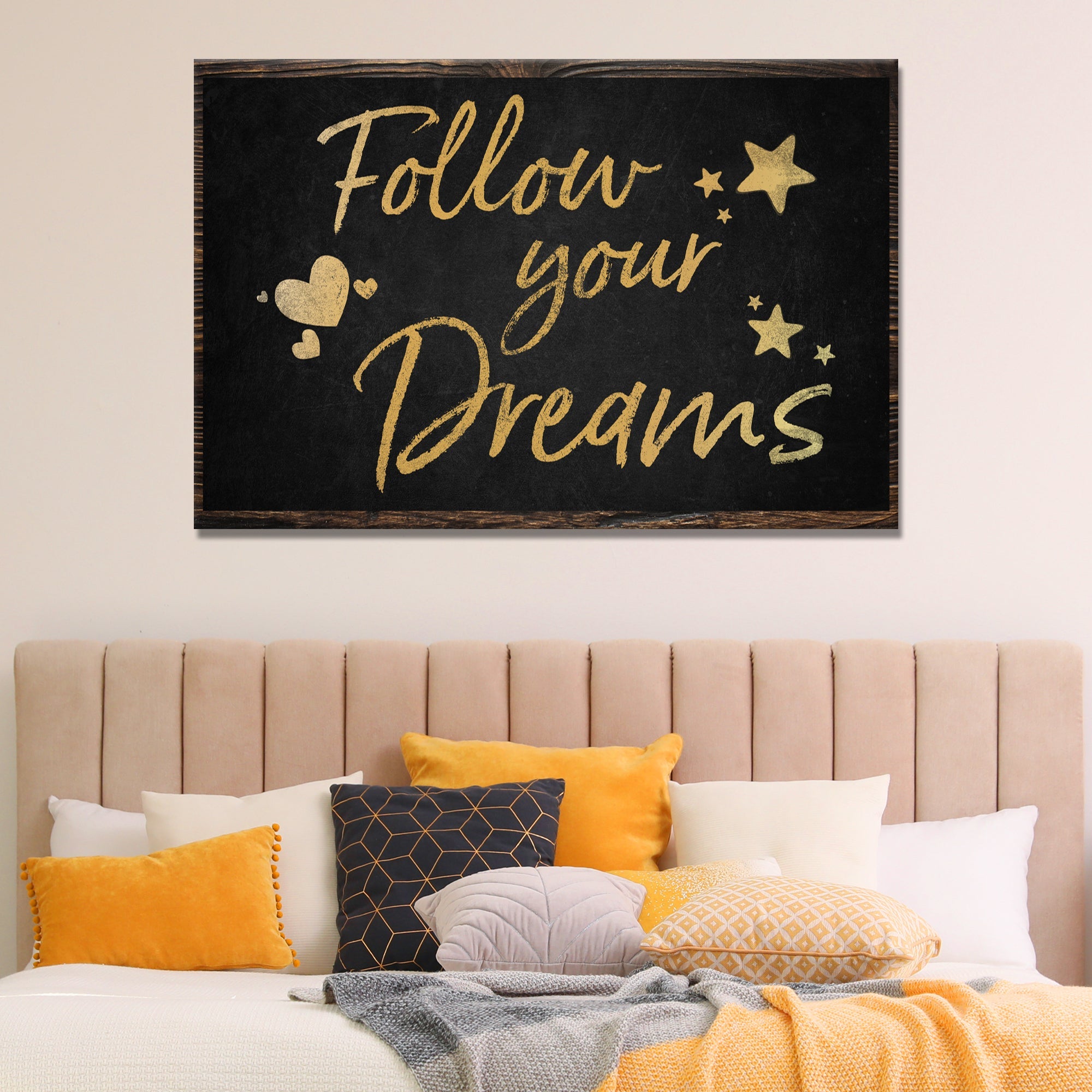 Follow Your Dreams Sign II on sale at MyriadMart