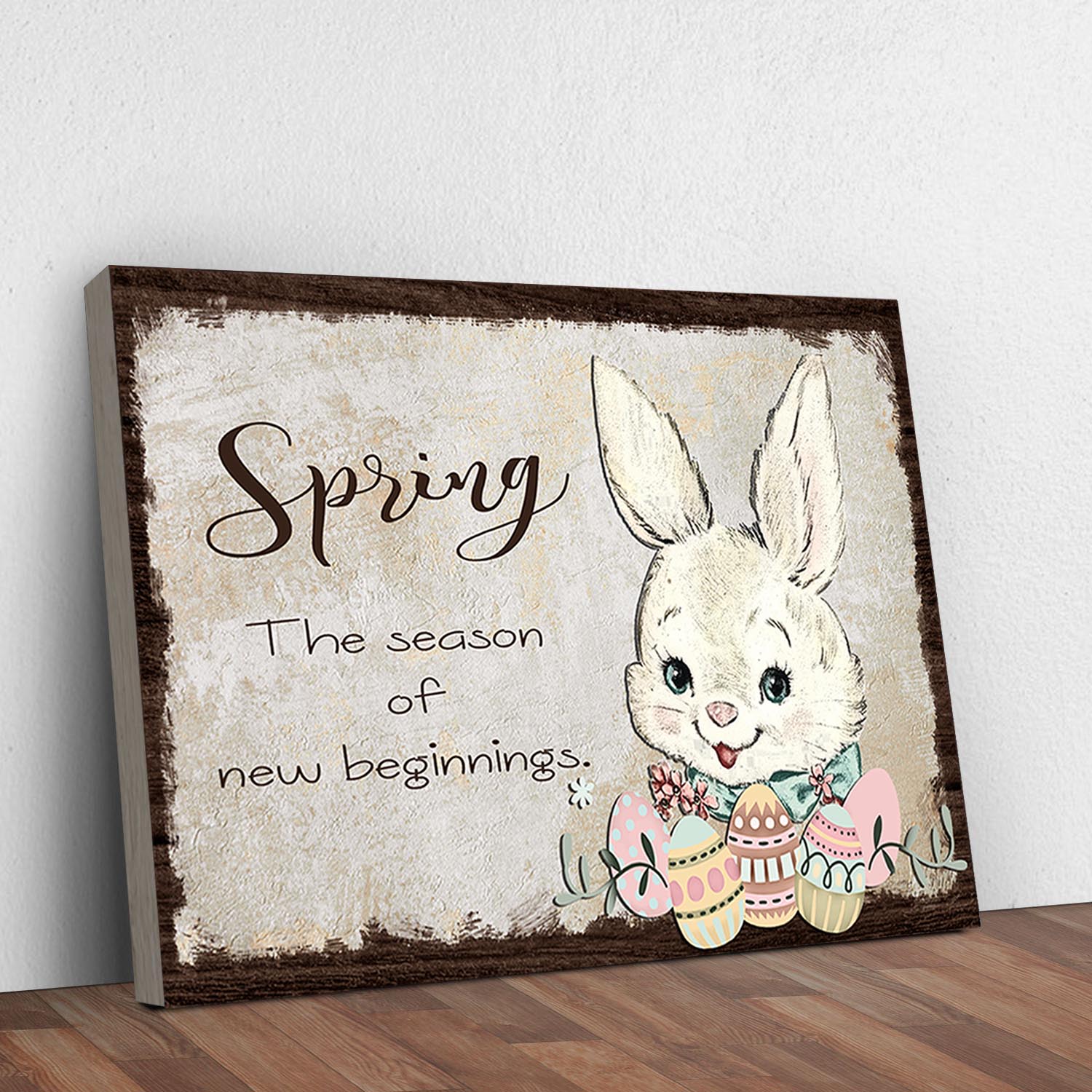 Easter Bunny Spring Sign on sale at MyriadMart