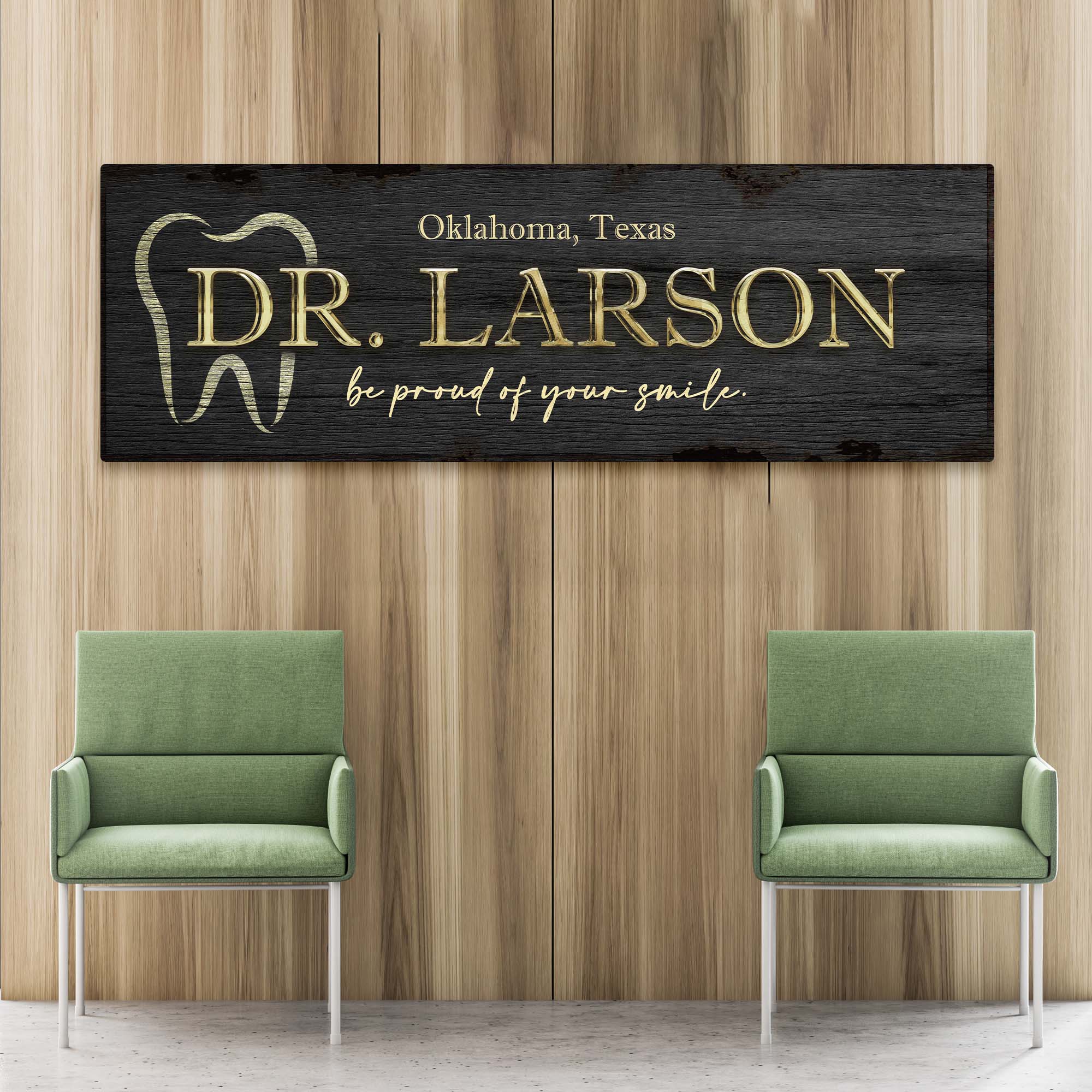 Dentist Name Sign on sale at MyriadMart