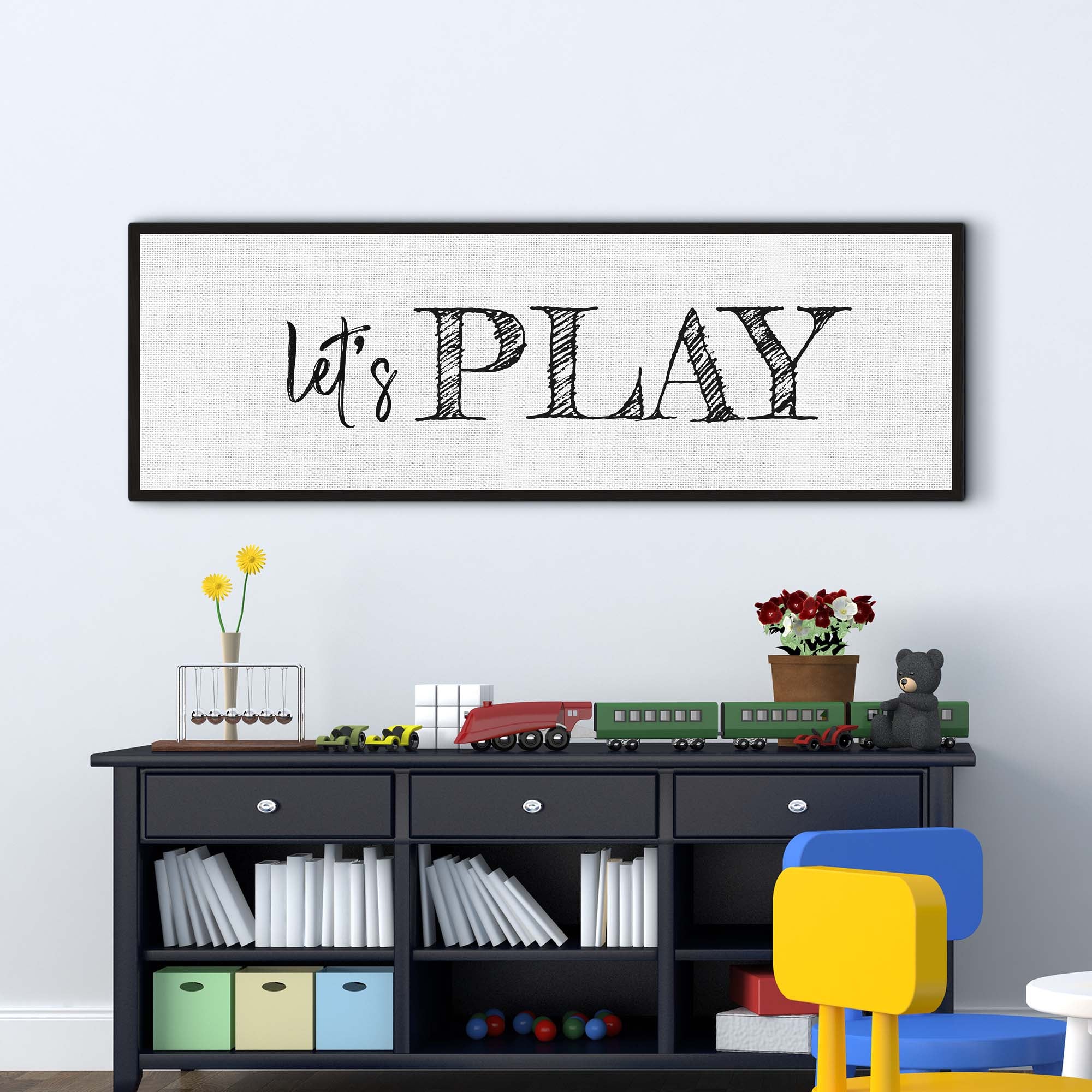Let's Play Sign on sale at MyriadMart