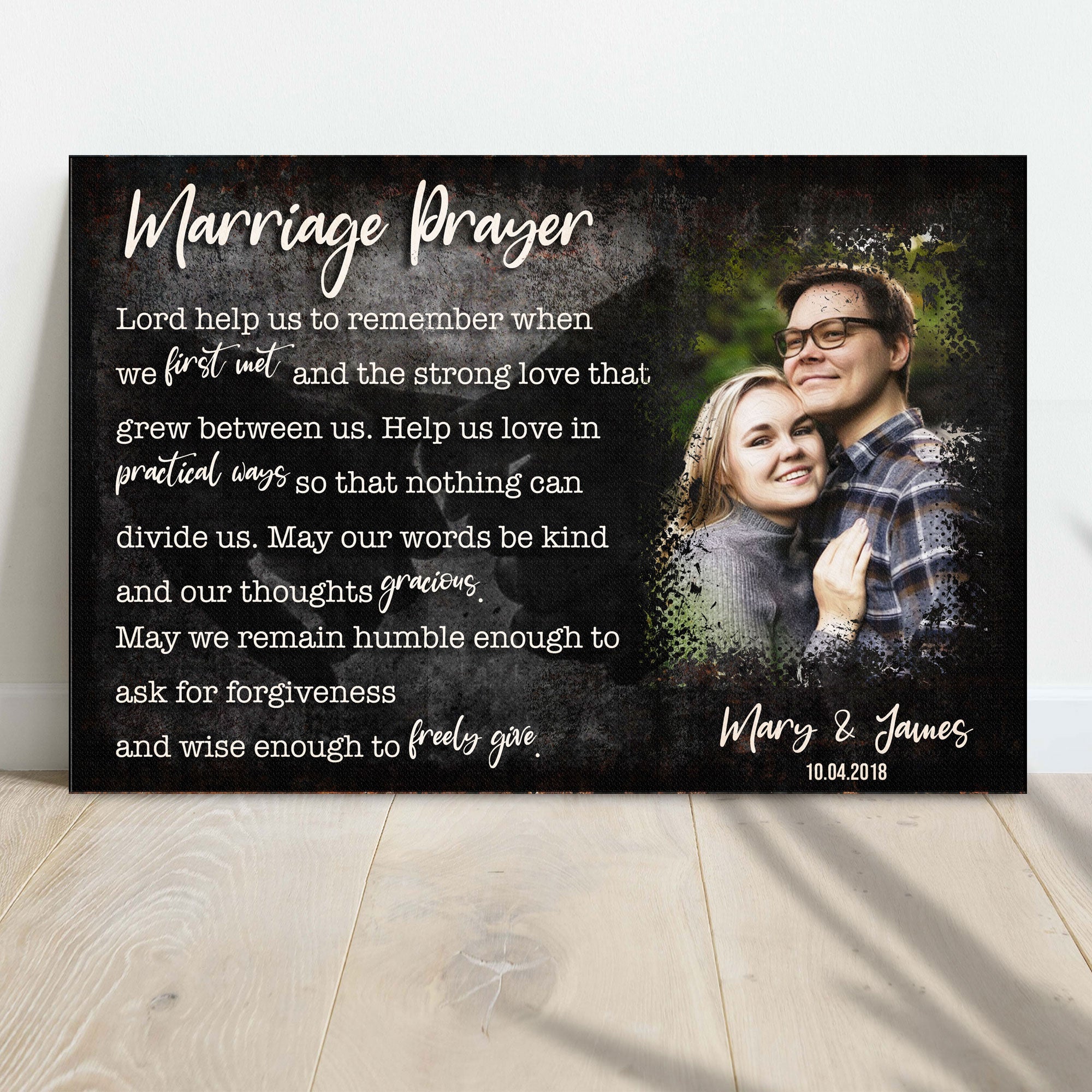 Marriage Prayer Couple Sign on sale at MyriadMart