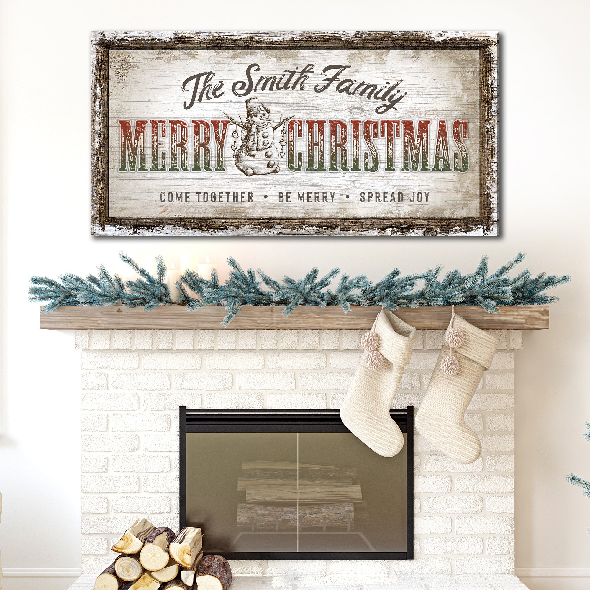 Merry Christmas Sign on sale at MyriadMart
