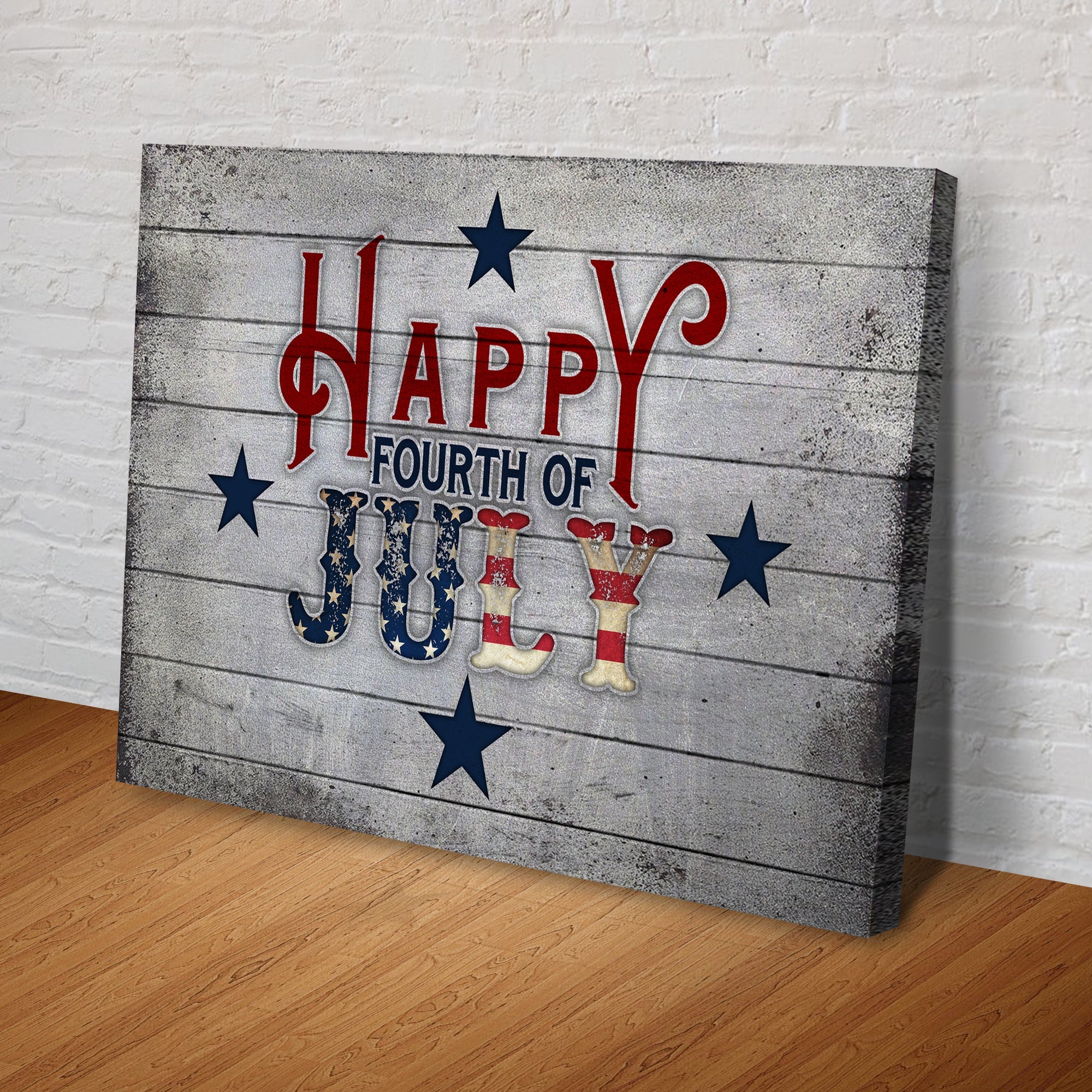 Happy Fourth Of July Sign on sale at MyriadMart