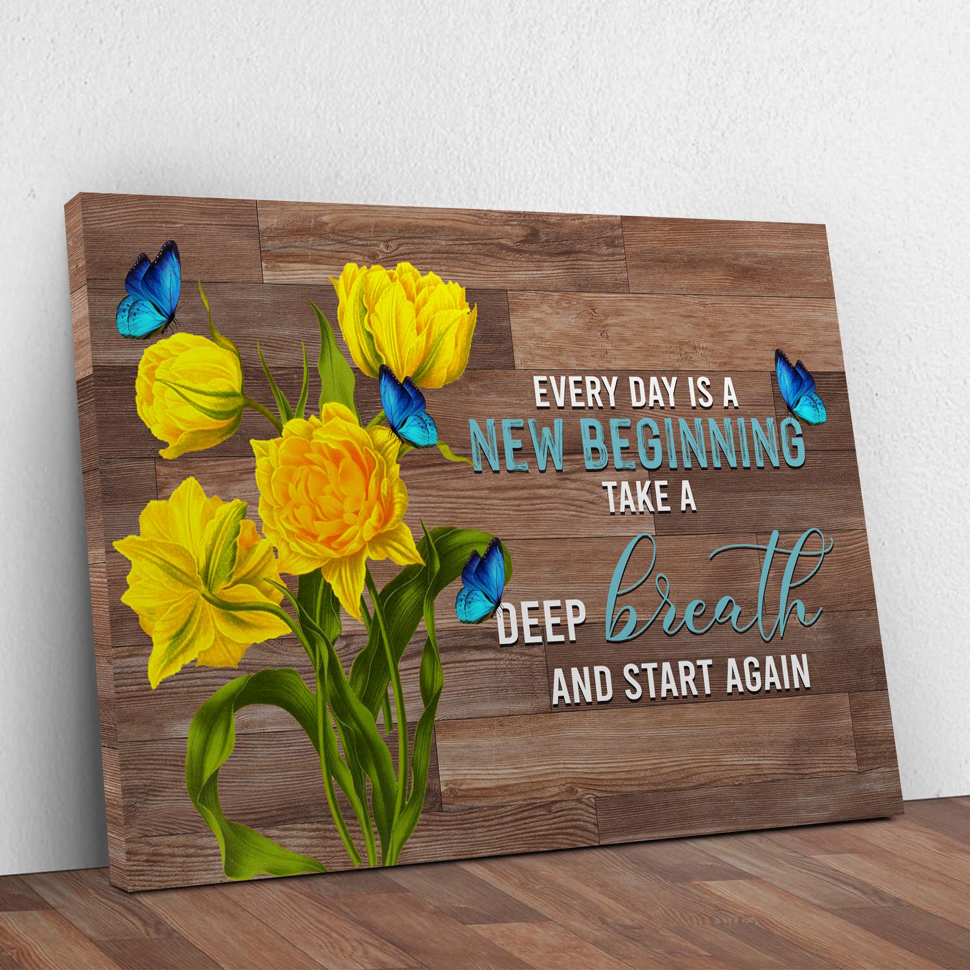 Everyday Is A New Beginning Sign II on sale at MyriadMart