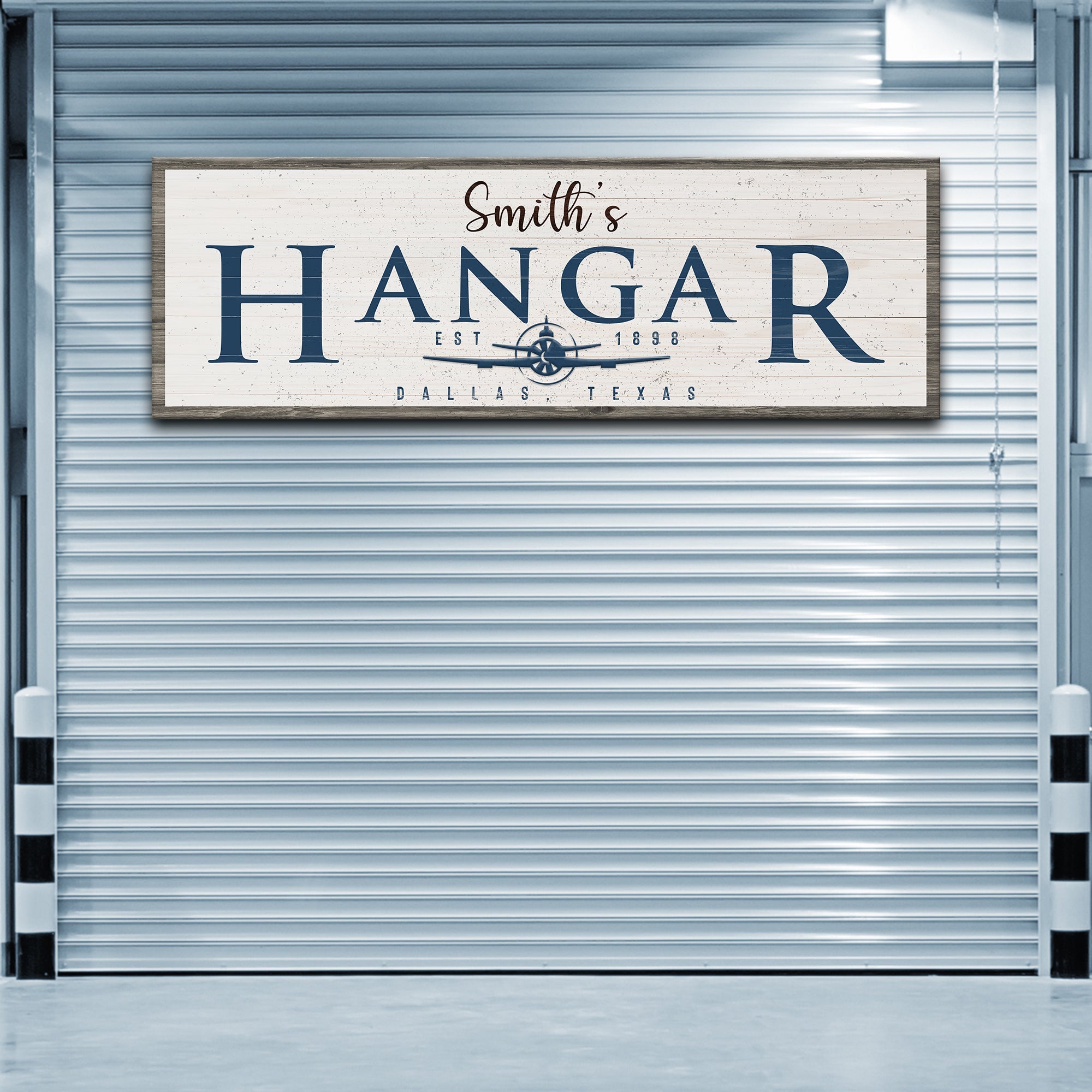 Hangar Sign on sale at MyriadMart