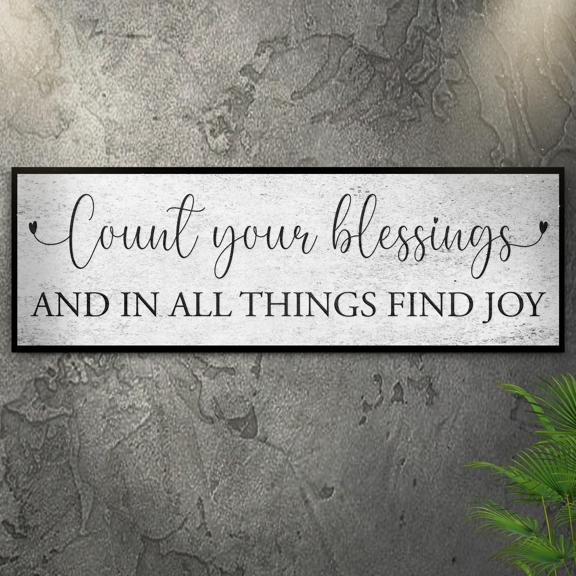 Count Your Blessings Sign III on sale at MyriadMart