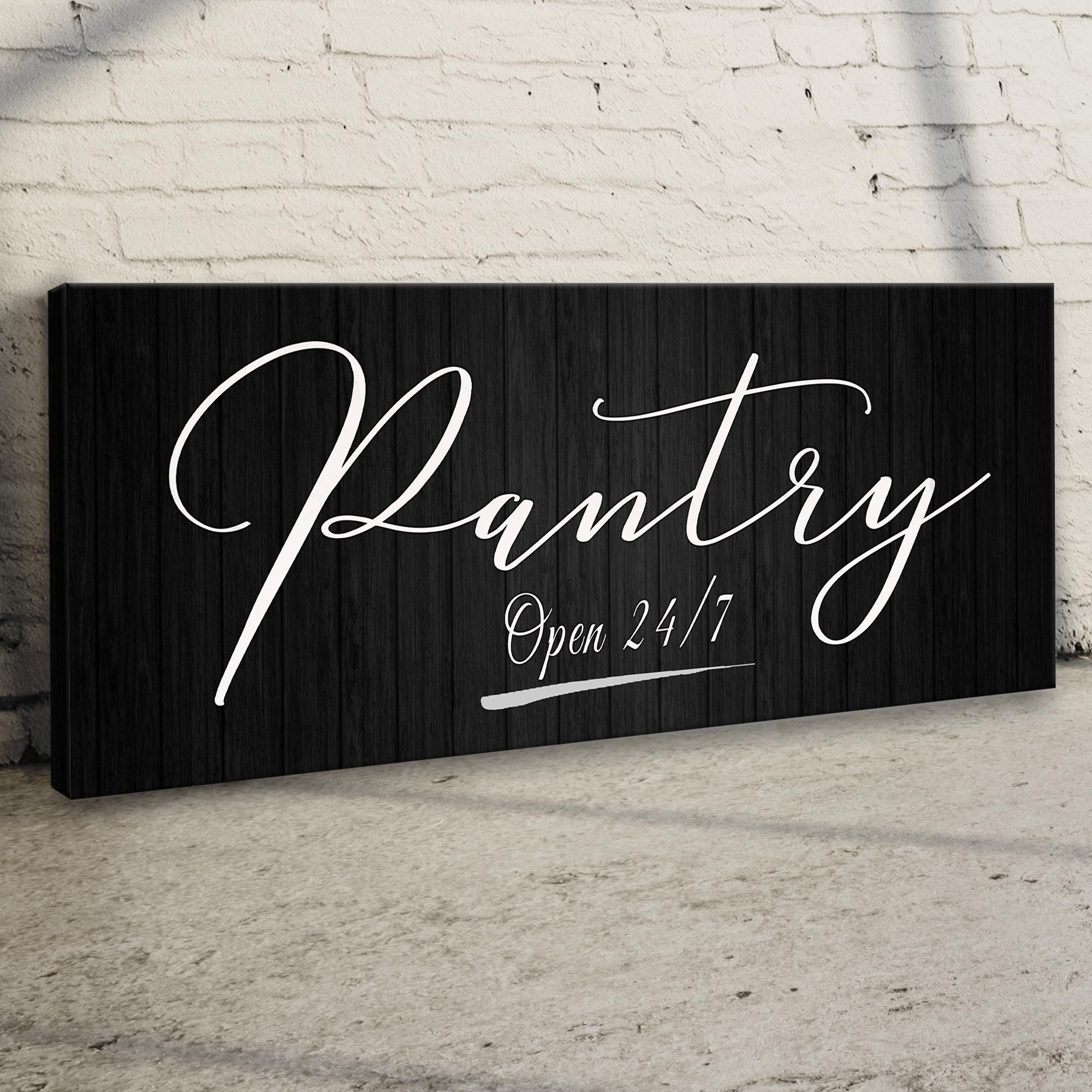Pantry Open 24/7 Sign on sale at MyriadMart