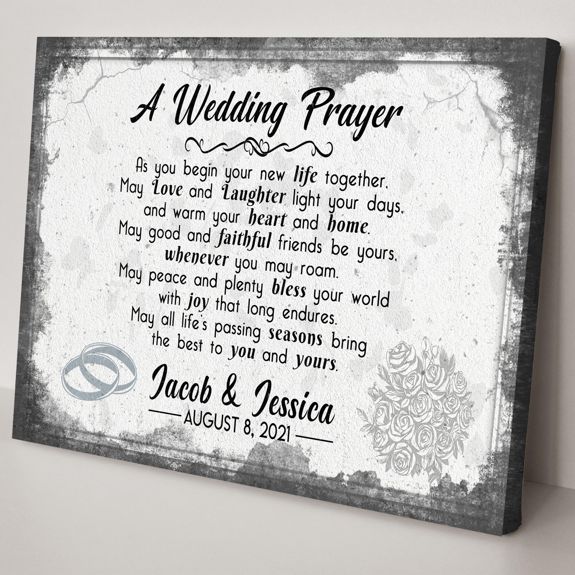 A Wedding Prayer Sign on sale at MyriadMart