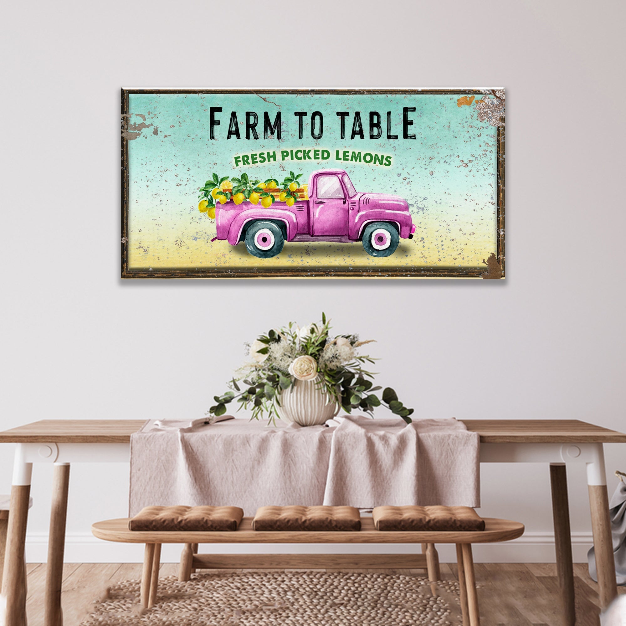 Life And Lemons Sign on sale at MyriadMart