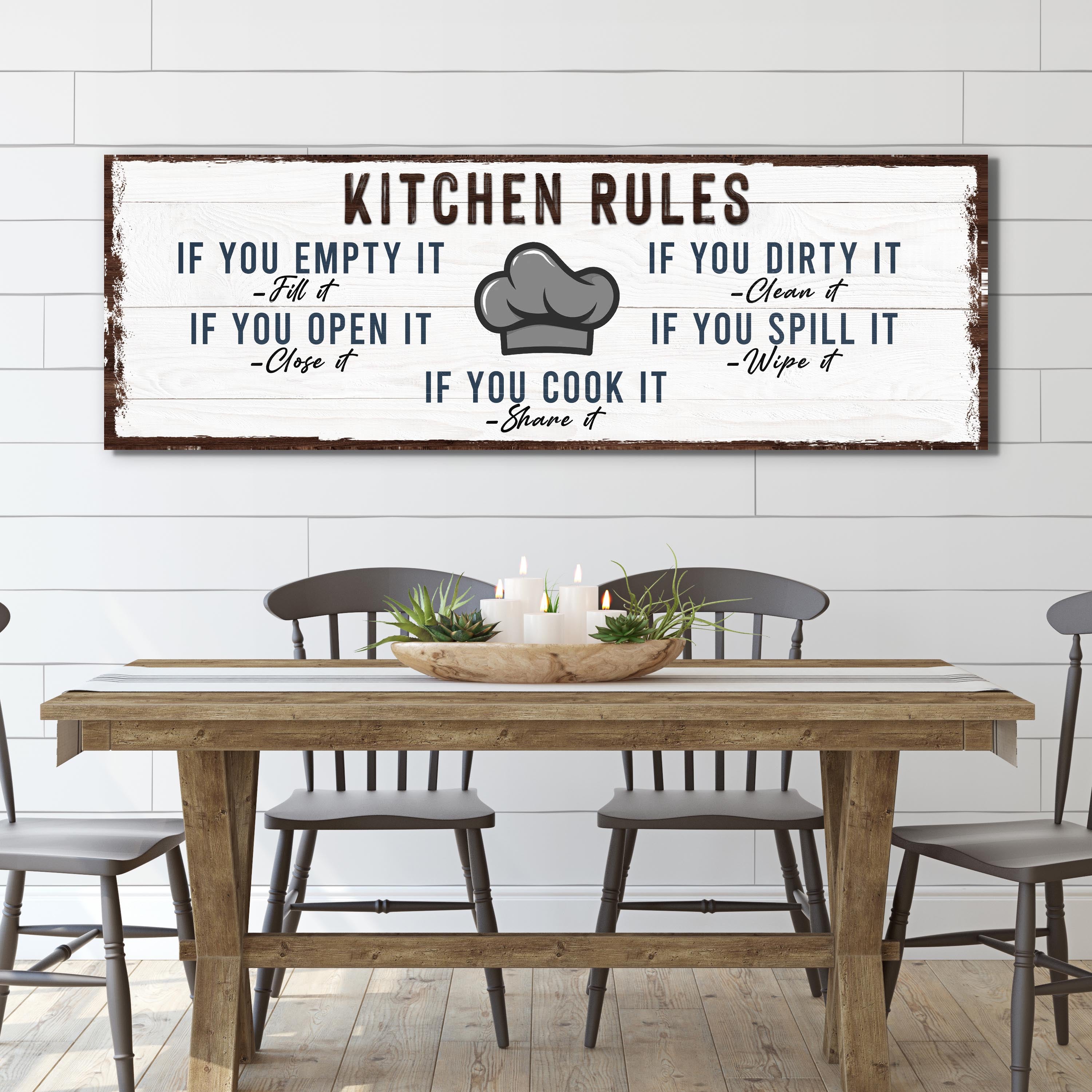 If You Cook It, Share It Kitchen Rules Sign on sale at MyriadMart