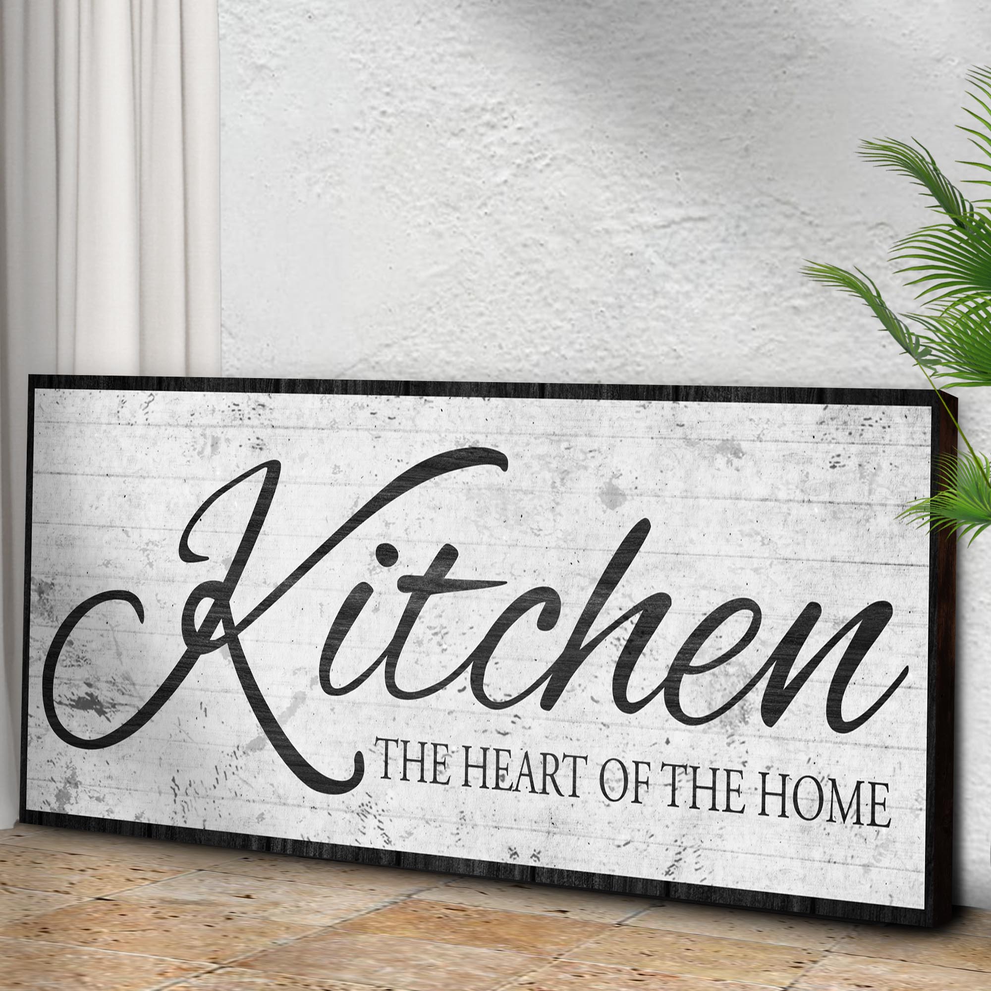 Kitchen Is The Heart Of The Home Sign II on sale at MyriadMart