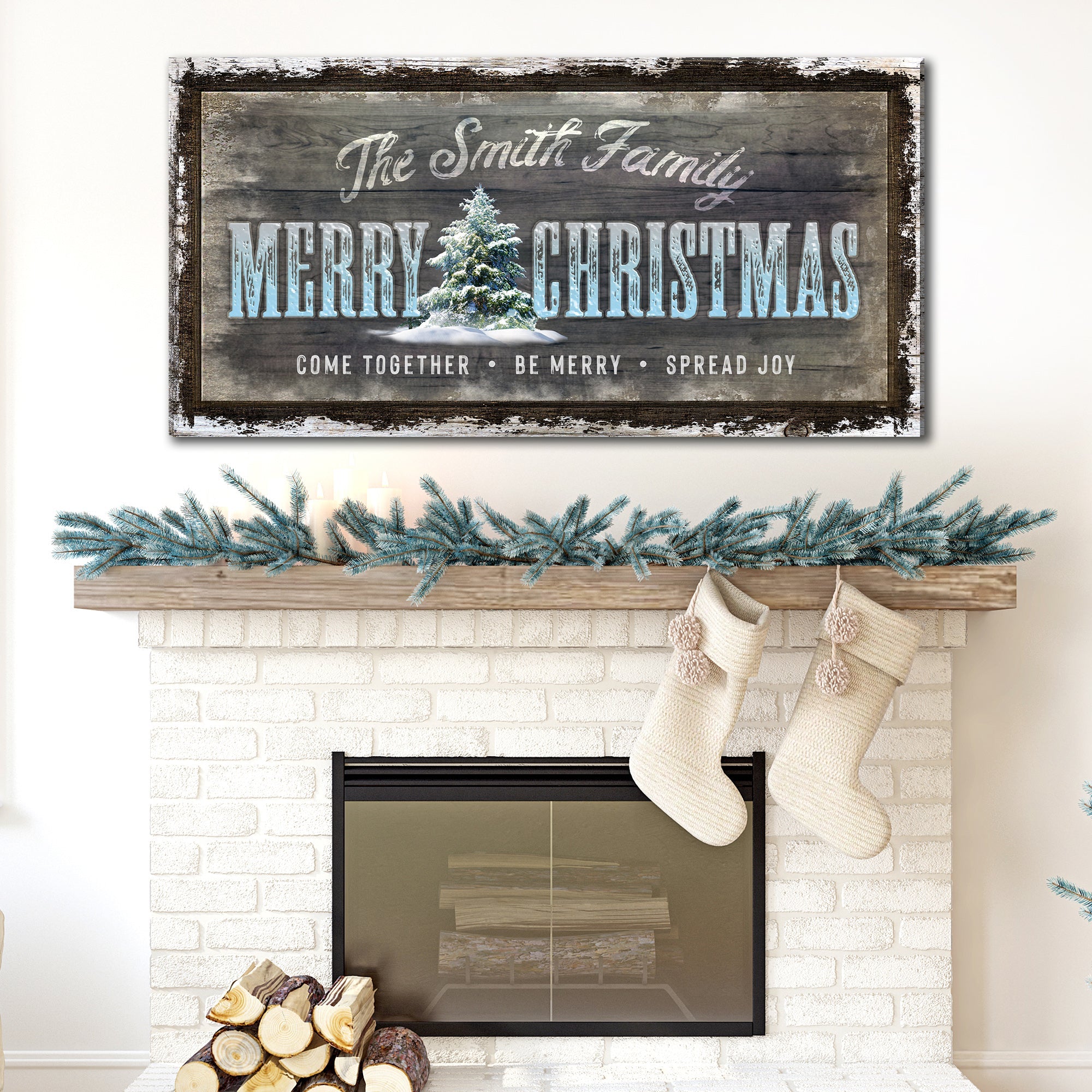 Merry Christmas Sign on sale at MyriadMart