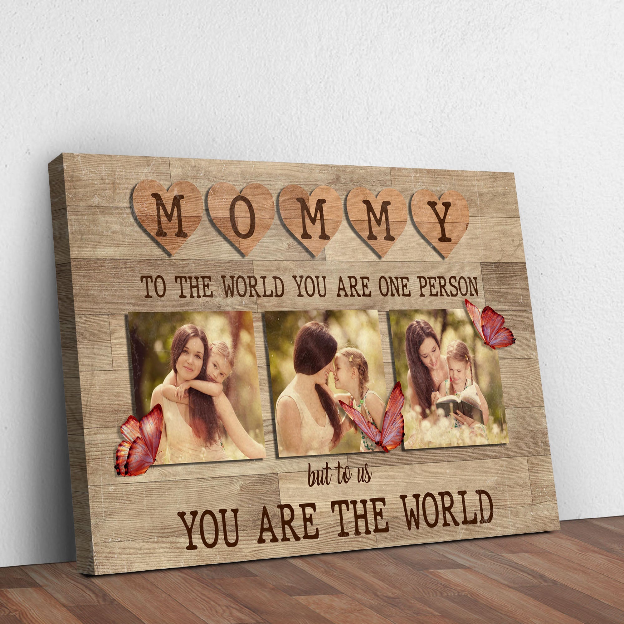 Mommy You Are The World Sign on sale at MyriadMart