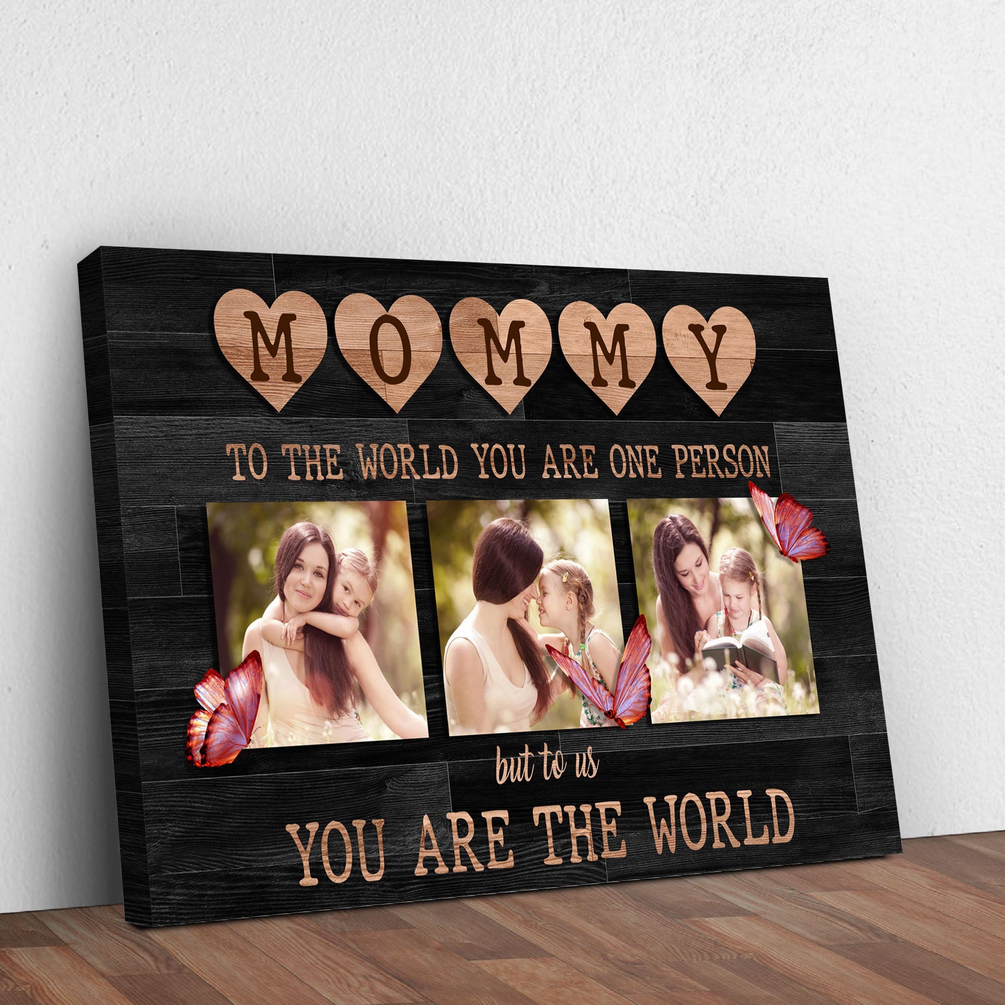 Mommy You Are The World Sign on sale at MyriadMart
