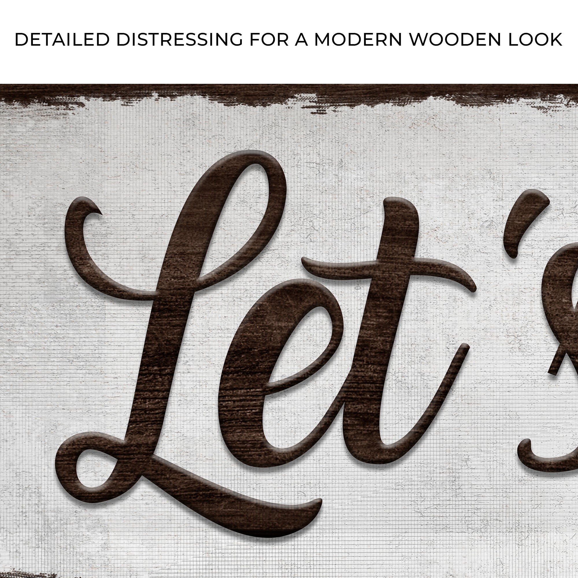 Let's Eat Sign on sale at MyriadMart