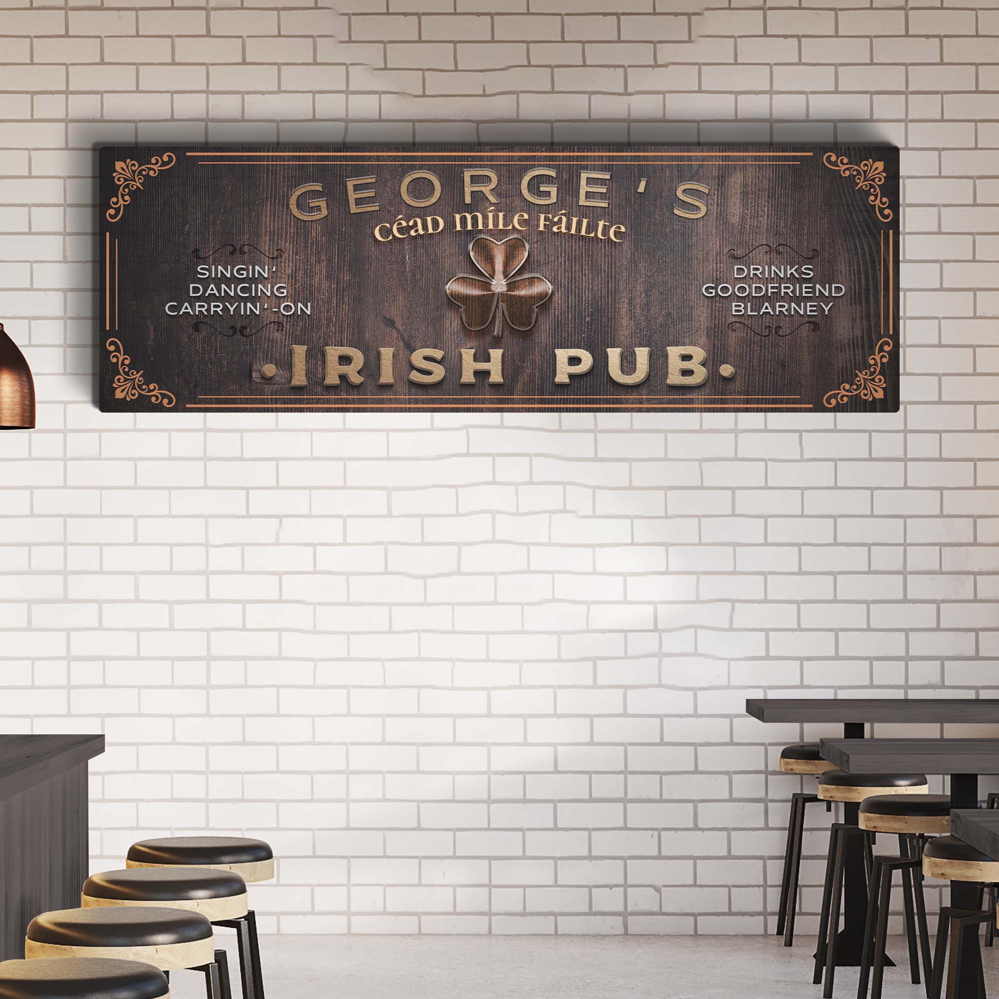 Irish Pub Sign on sale at MyriadMart