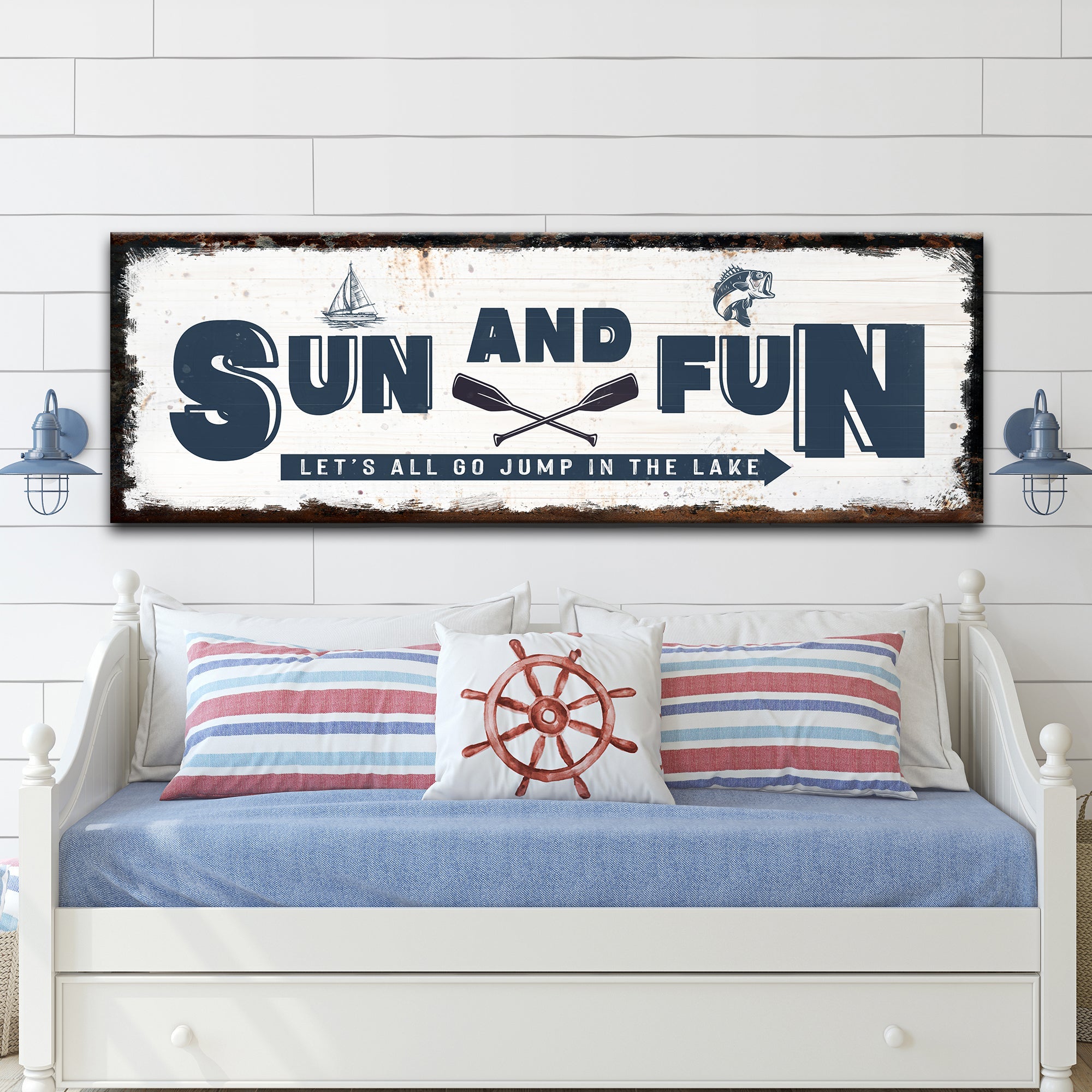 Sun And Fun Sign on sale at MyriadMart