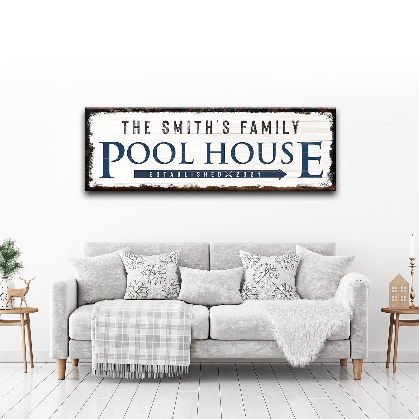 Family Pool House Sign on sale at MyriadMart