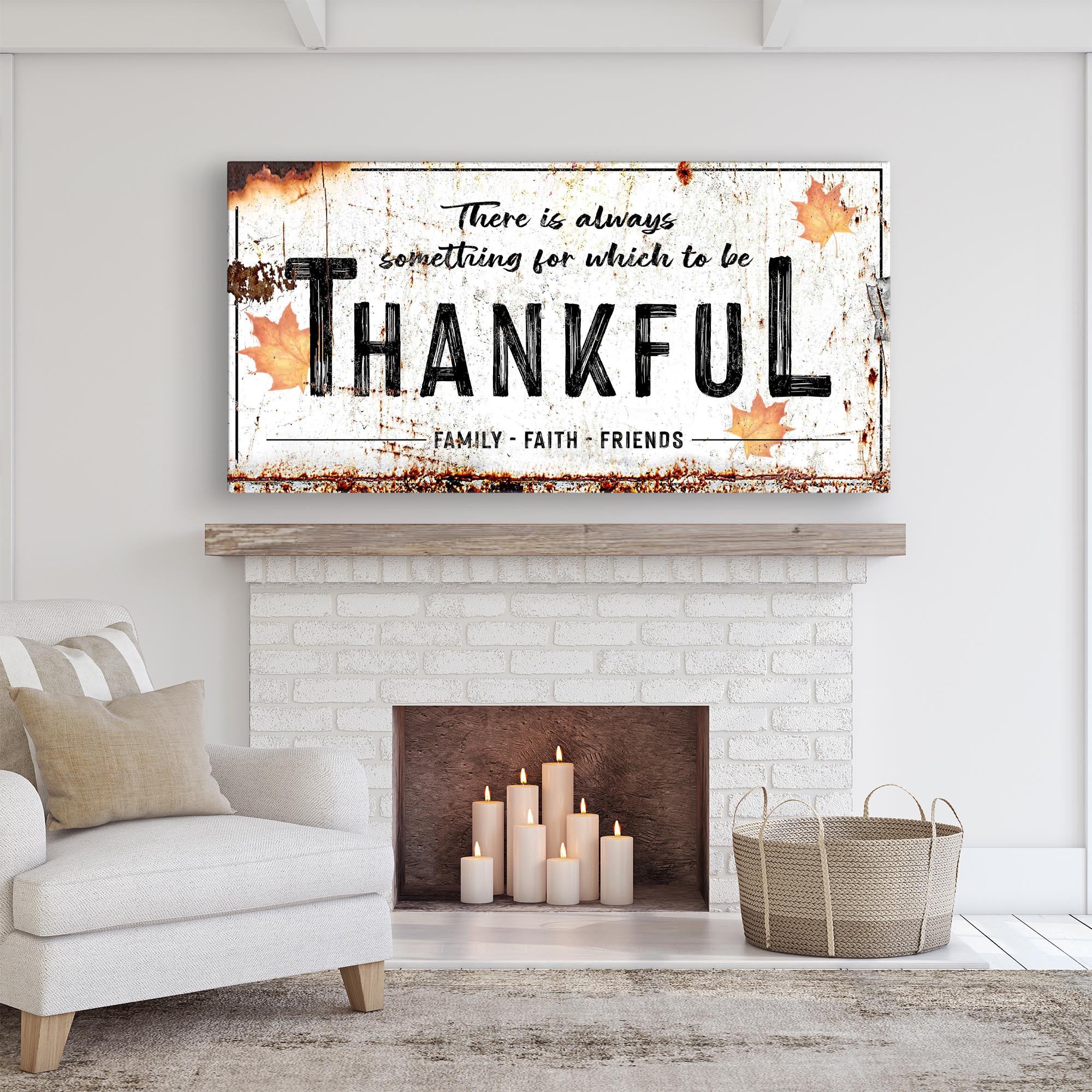 Always Thankful Sign on sale at MyriadMart
