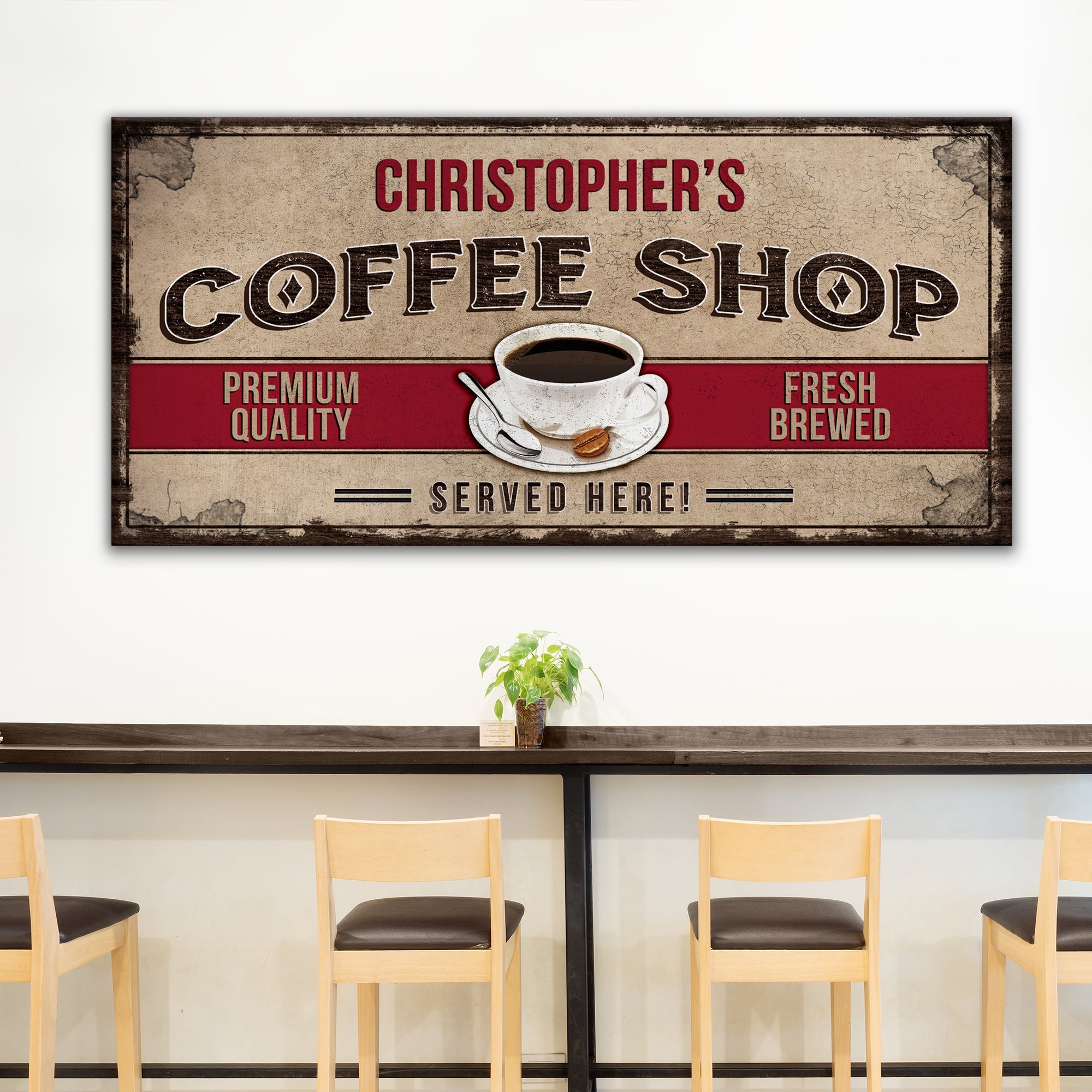 Coffee Shop Sign on sale at MyriadMart
