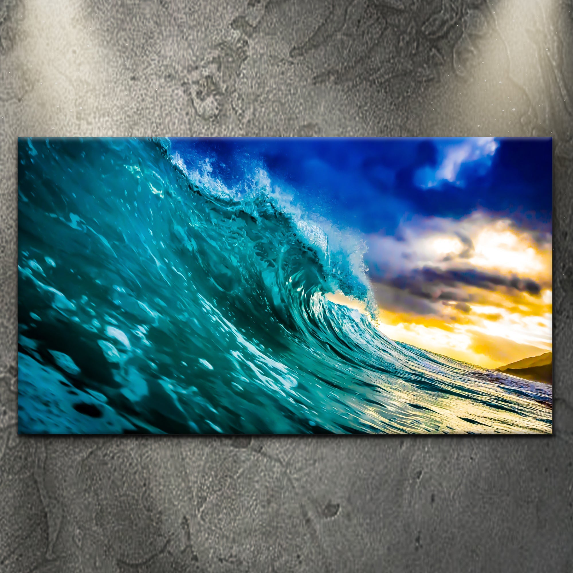 Fast Waves Canvas Wall Art on sale at MyriadMart