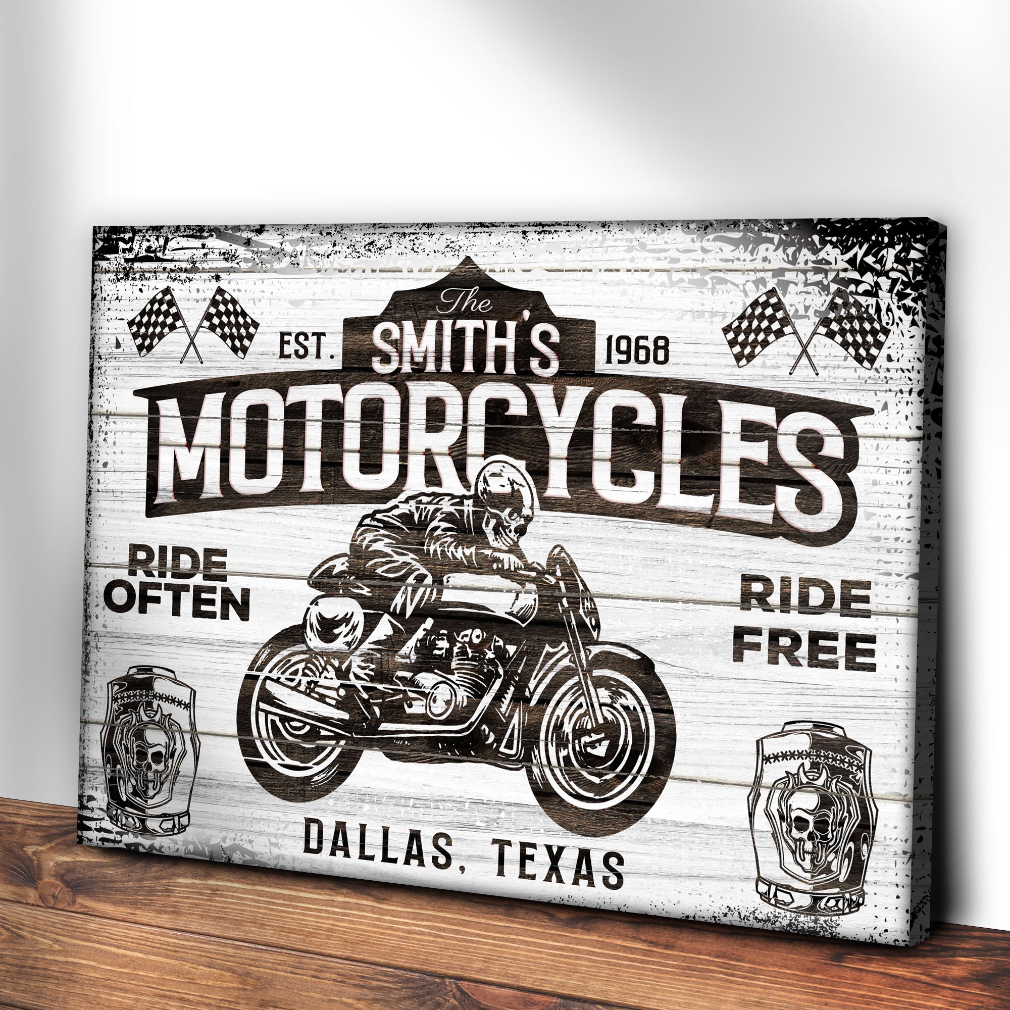 Motorcycle Ride Often Ride Free Sign on sale at MyriadMart