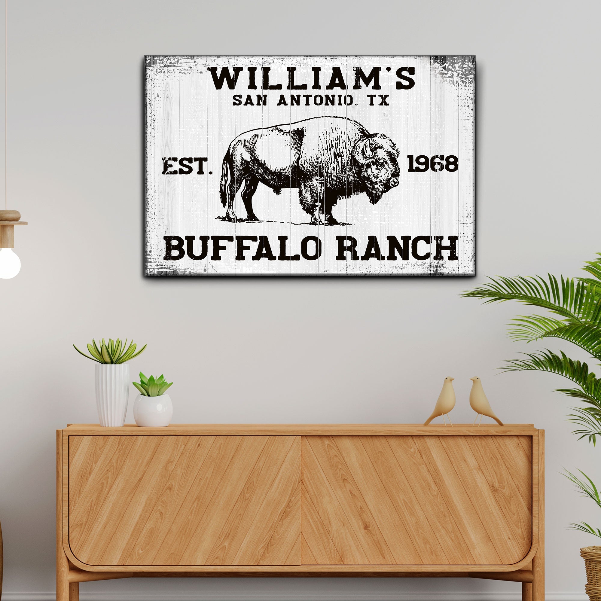 Buffalo Ranch Sign II on sale at MyriadMart