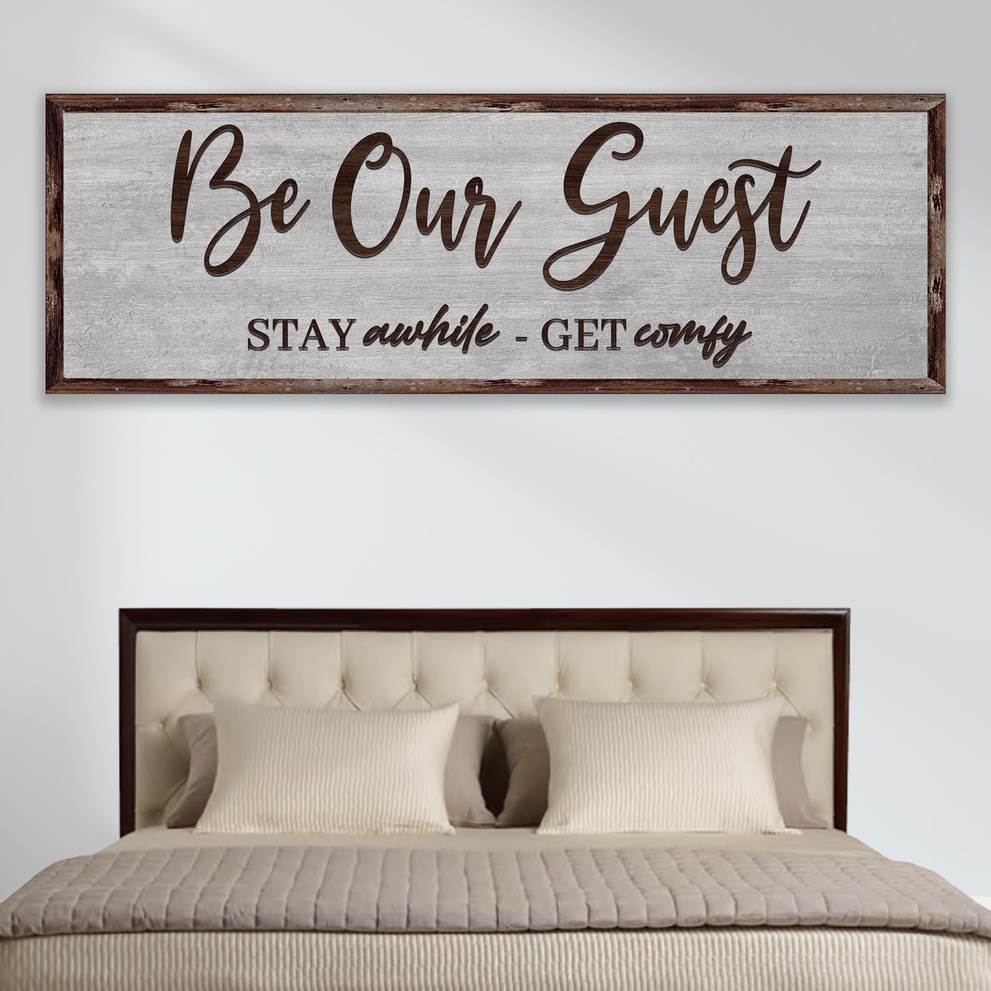 Be Our Guest Sign III on sale at MyriadMart