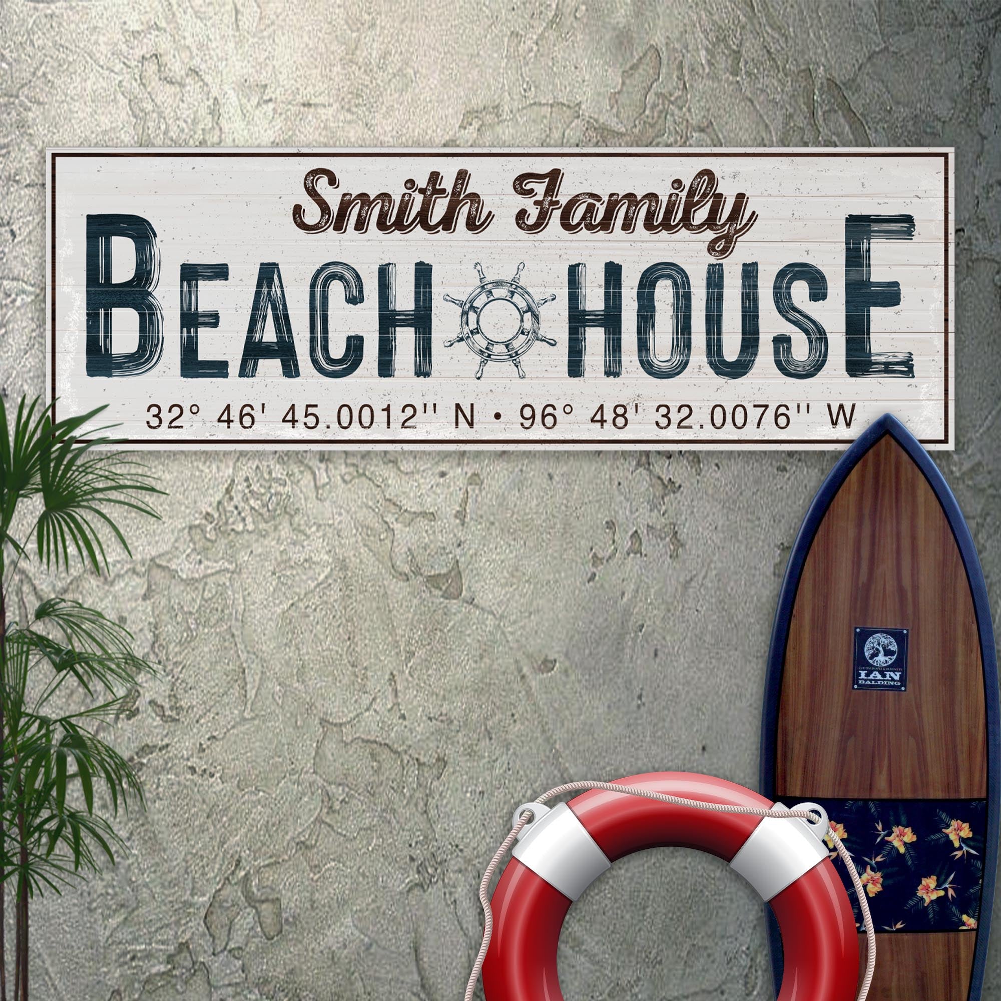 Family Beach House Sign V on sale at MyriadMart