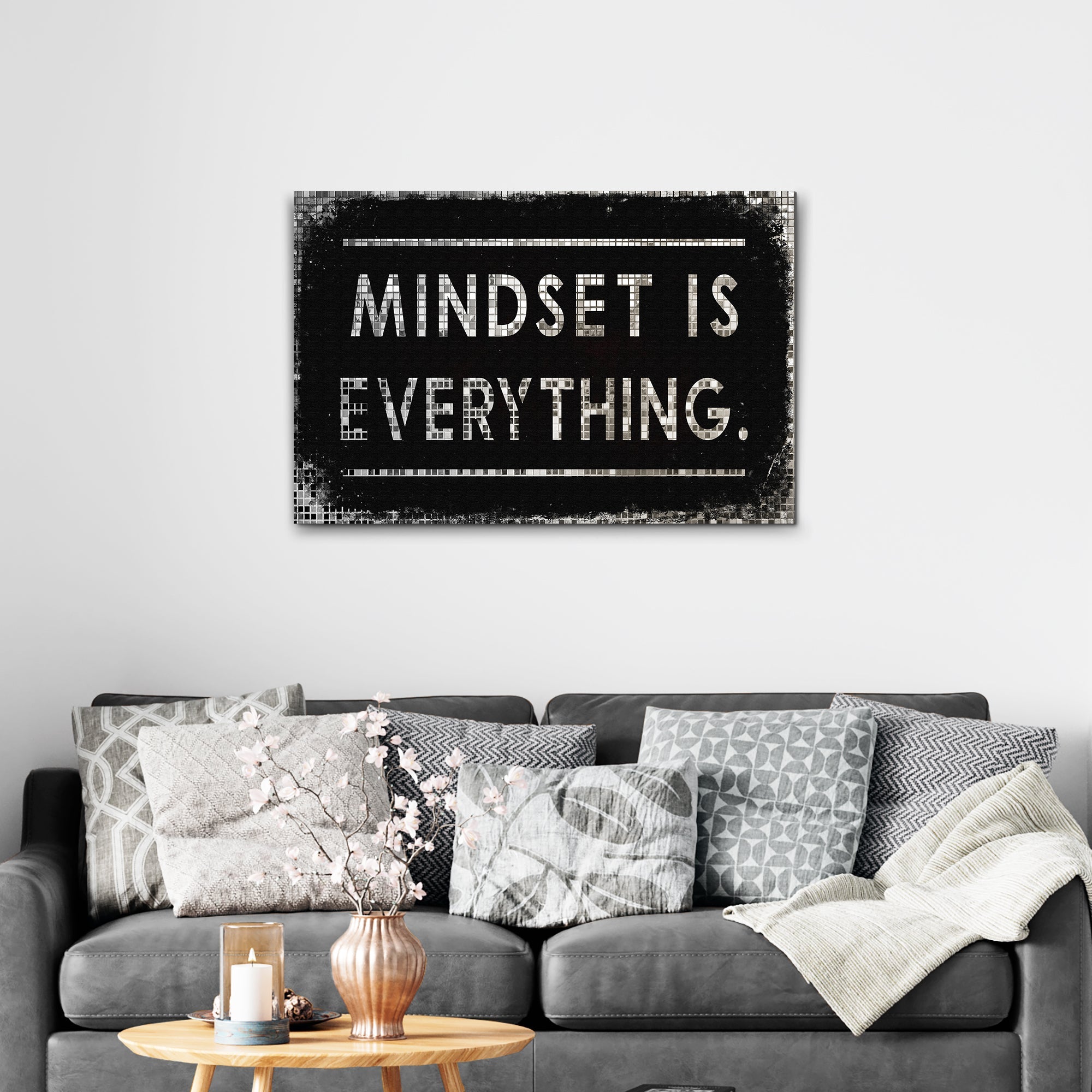Mindset Is Everything Sign on sale at MyriadMart