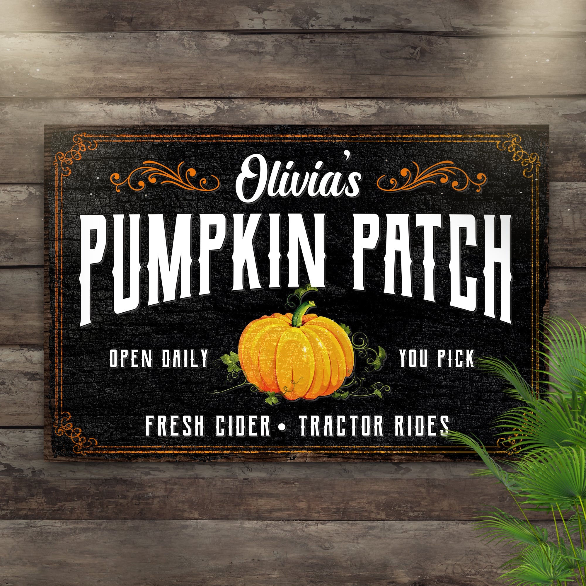 Pumpkin Patch Sign IV on sale at MyriadMart