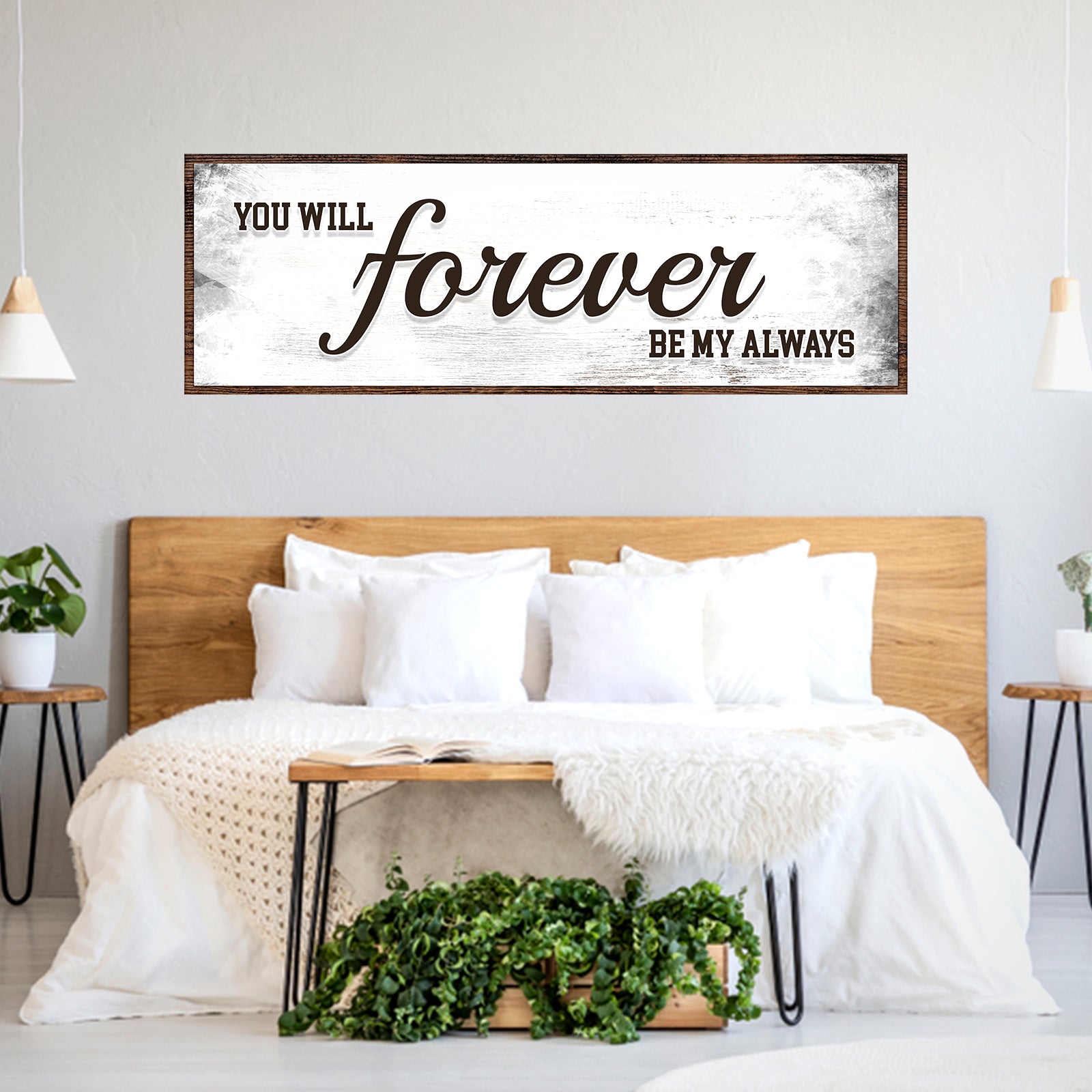 You Will Forever Be My Always Sign II on sale at MyriadMart