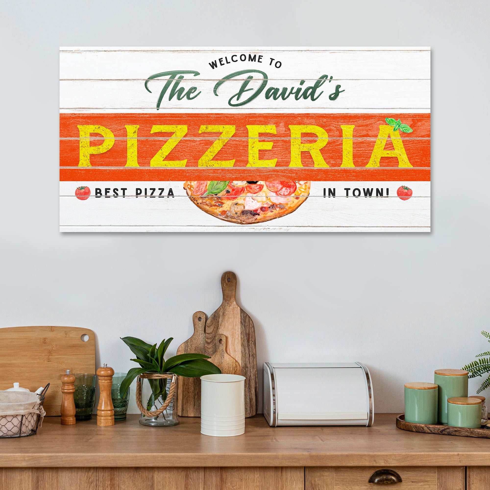 Best Pizza In Town Pizzeria Sign on sale at MyriadMart