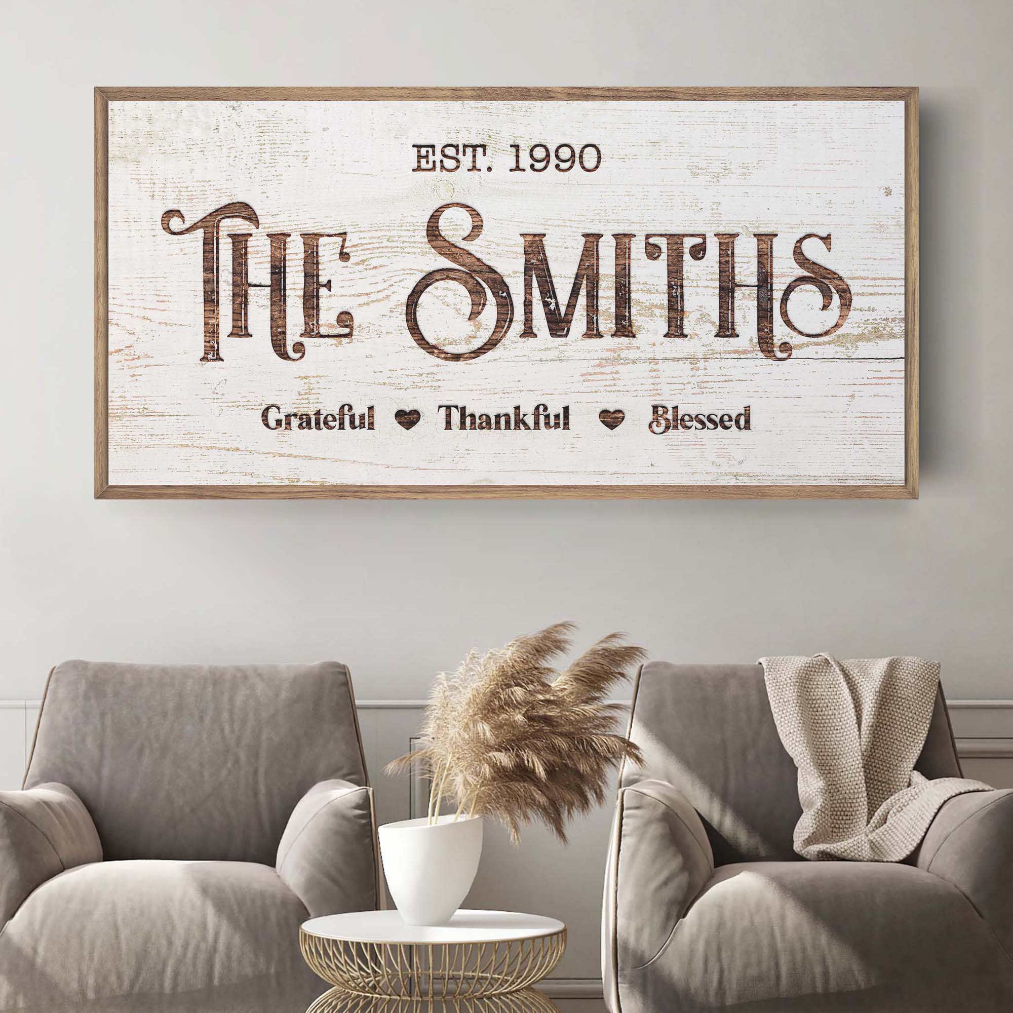 Thanksgiving Family Sign on sale at MyriadMart