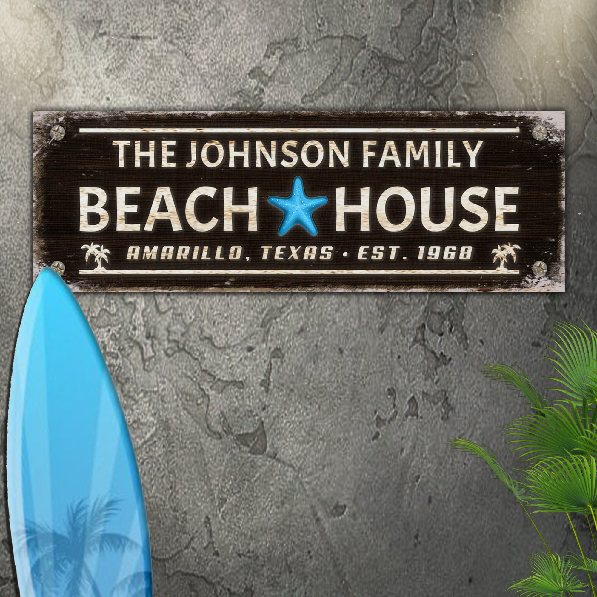 Family Beach House Sign III on sale at MyriadMart