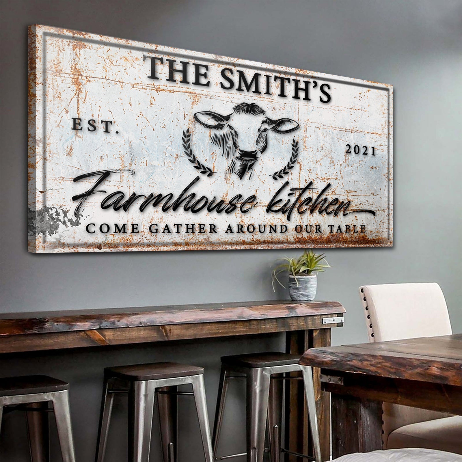 Farmhouse Kitchen Sign on sale at MyriadMart