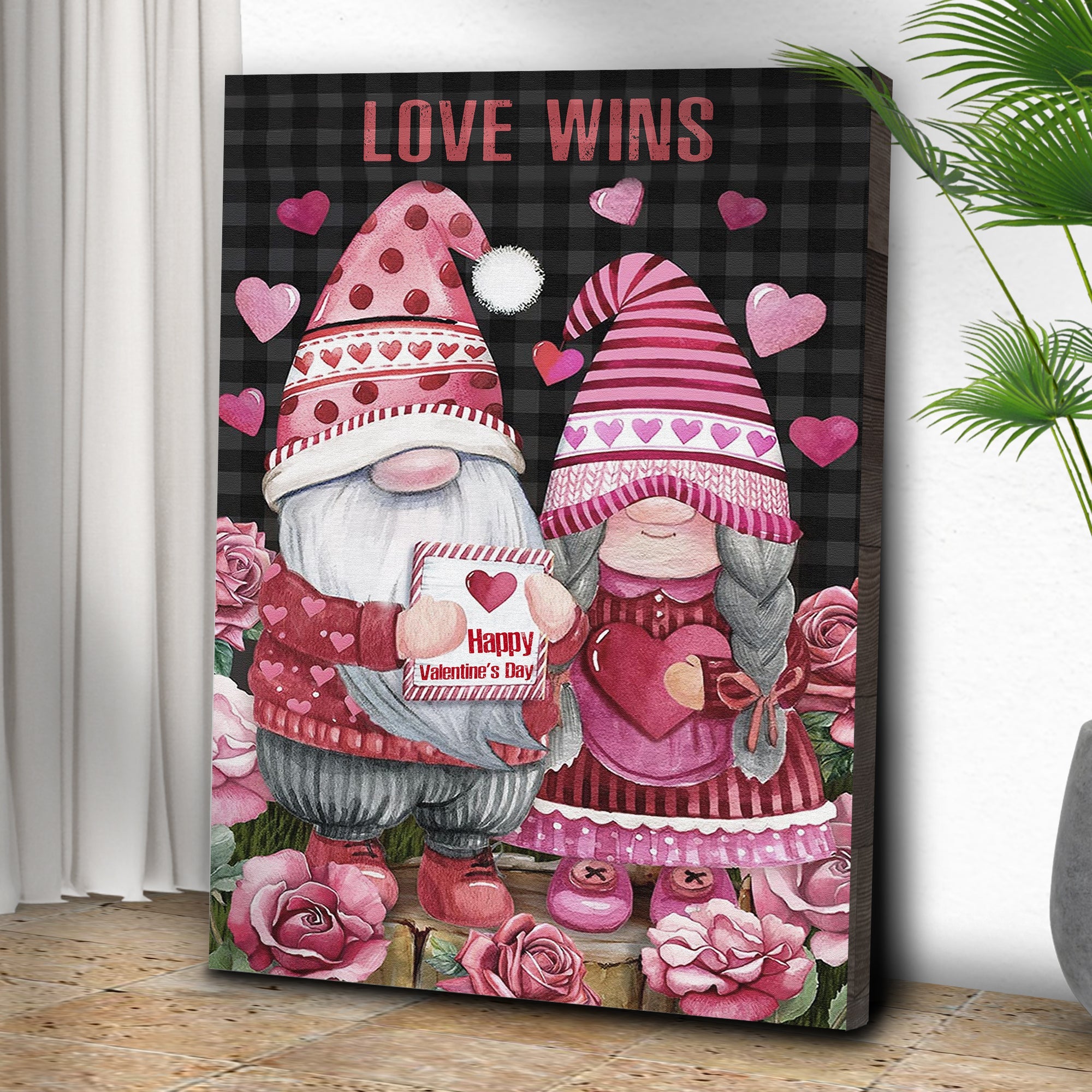 Valentine Gnomes Sign II on sale at MyriadMart