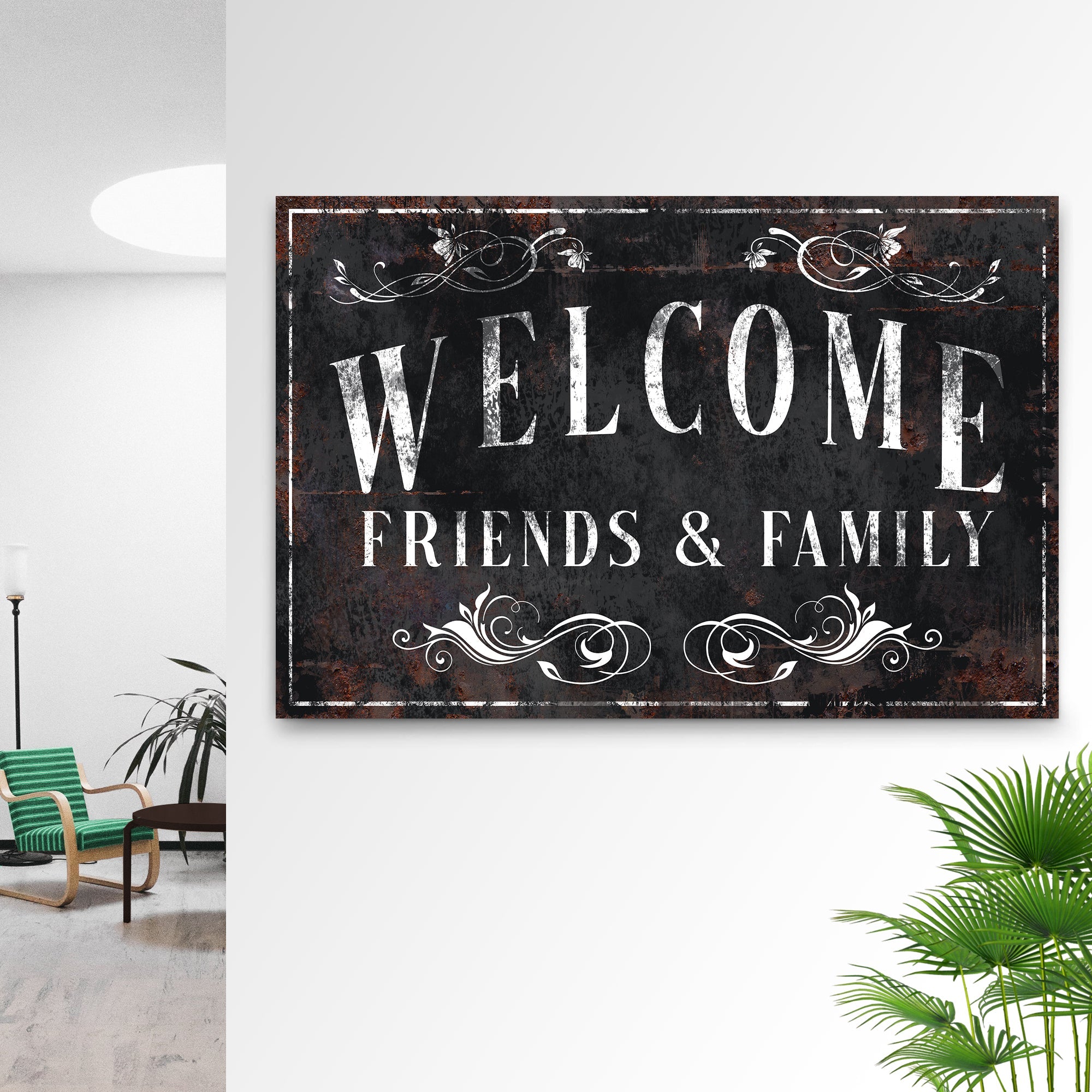Welcome Friends & Family Sign III on sale at MyriadMart