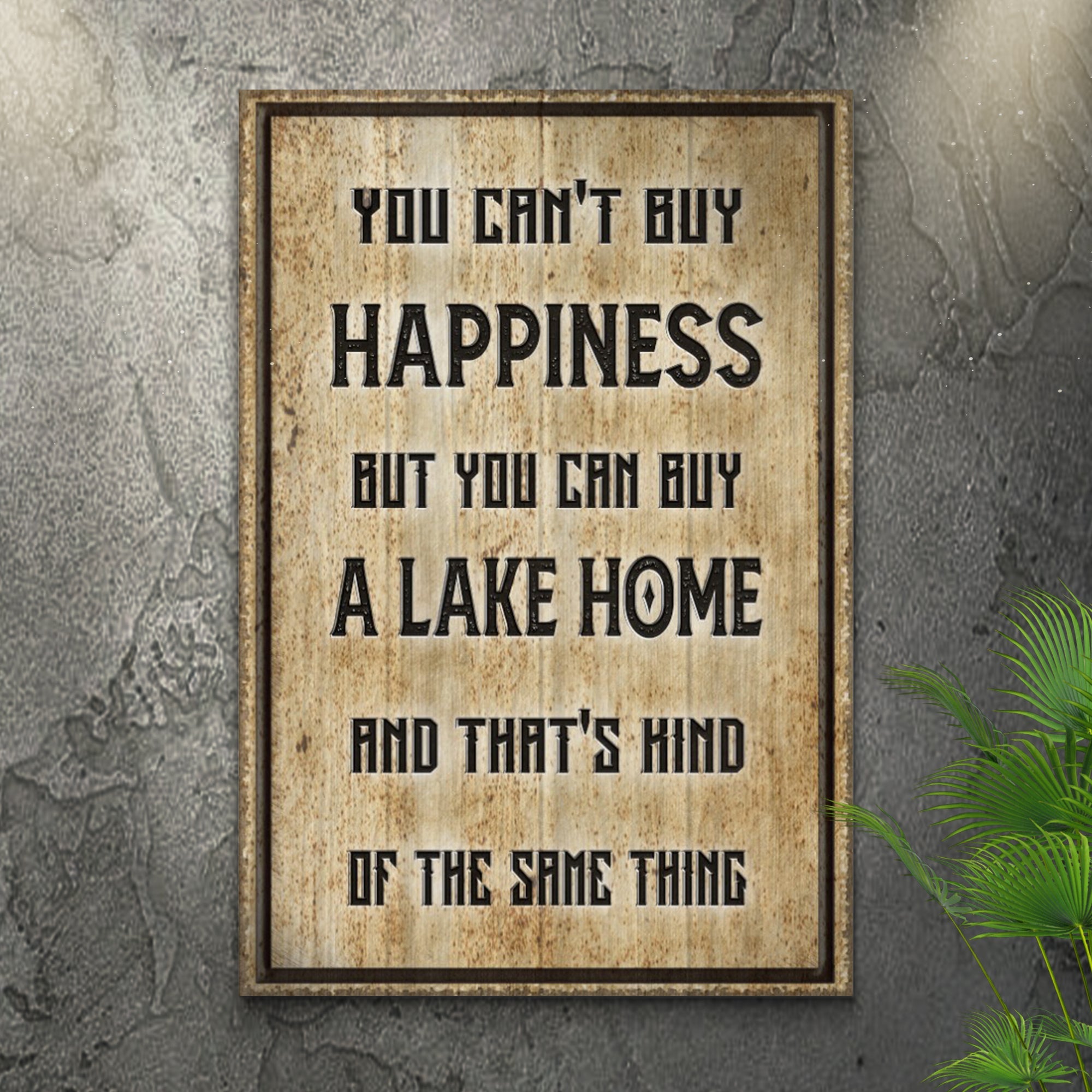 Lake Home Sign on sale at MyriadMart