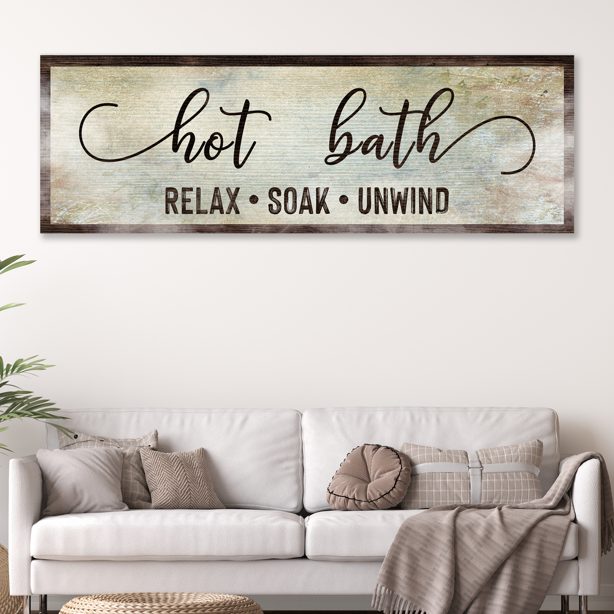Hot Bath Sign on sale at MyriadMart