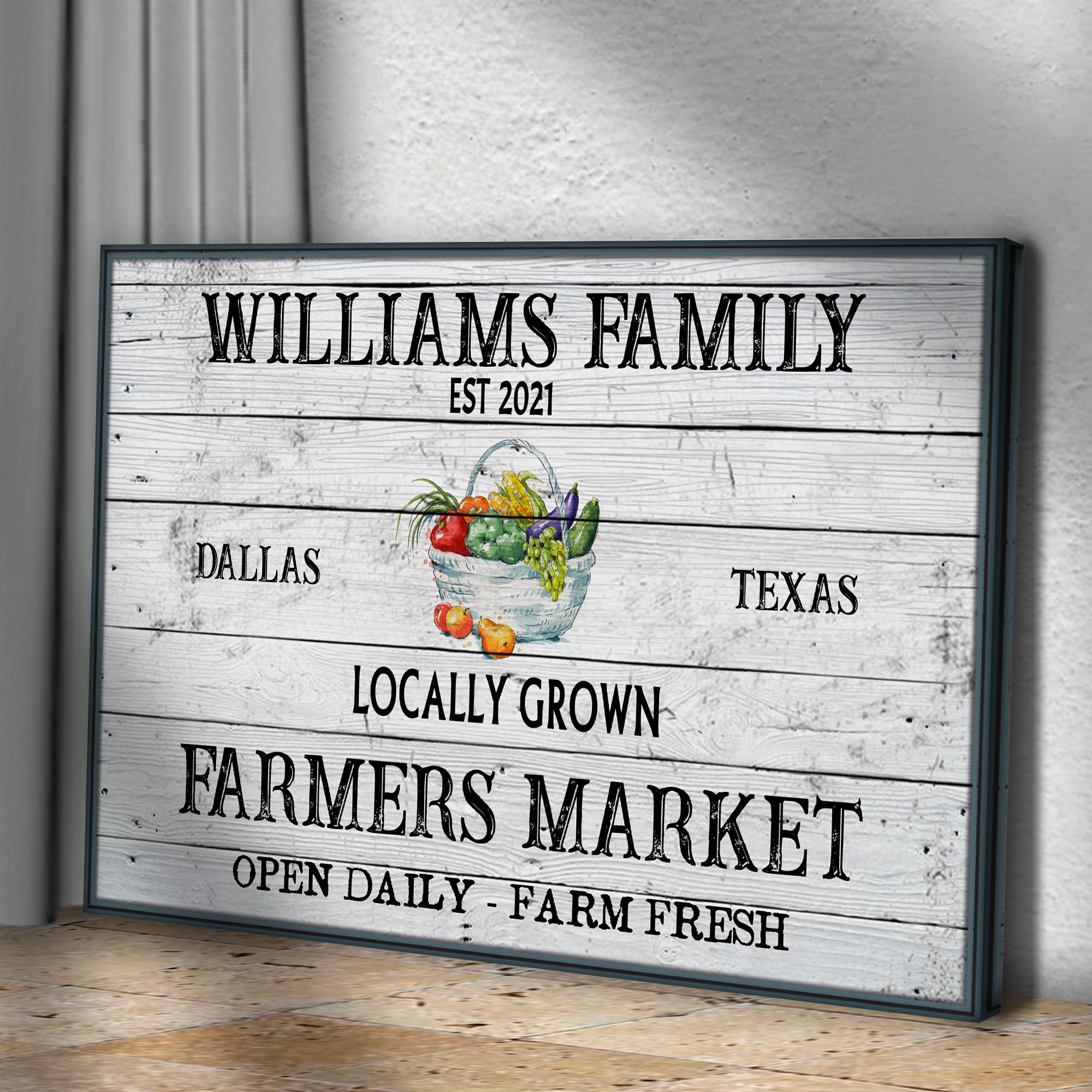 Farmers Market Sign II on sale at MyriadMart