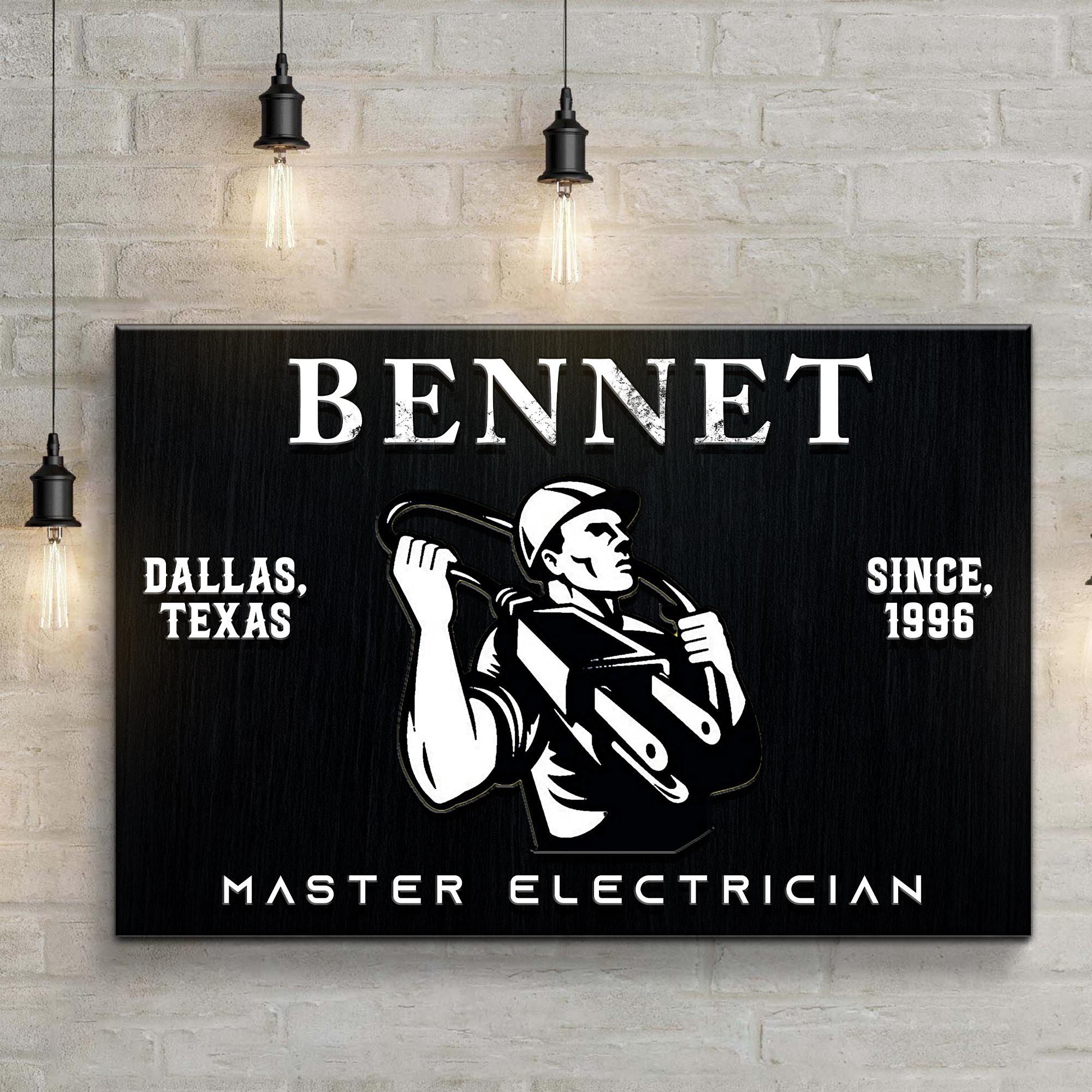 Master Electrician Sign on sale at MyriadMart